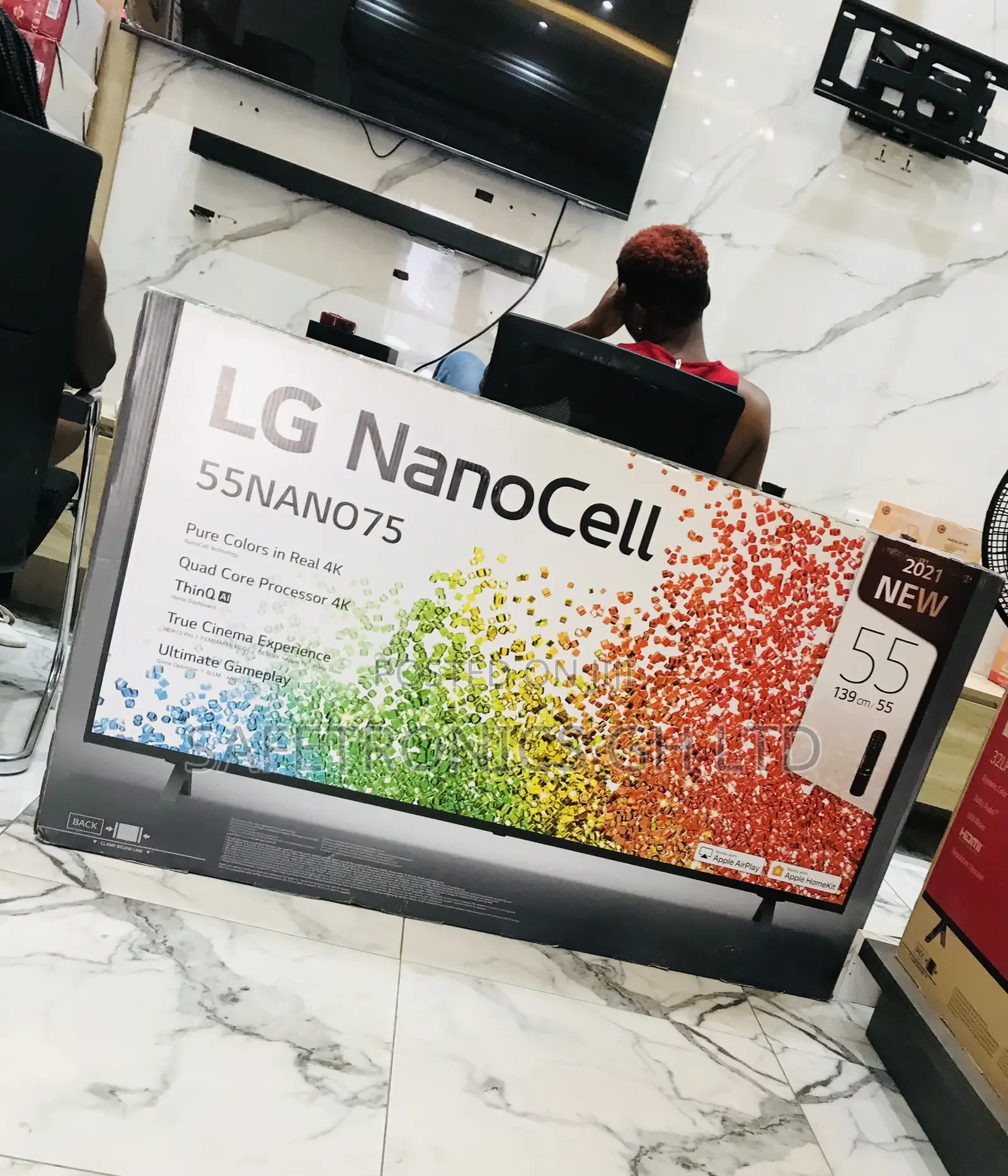 Original Smartscreen Led UHD Nanocell LG Nano75 Tv