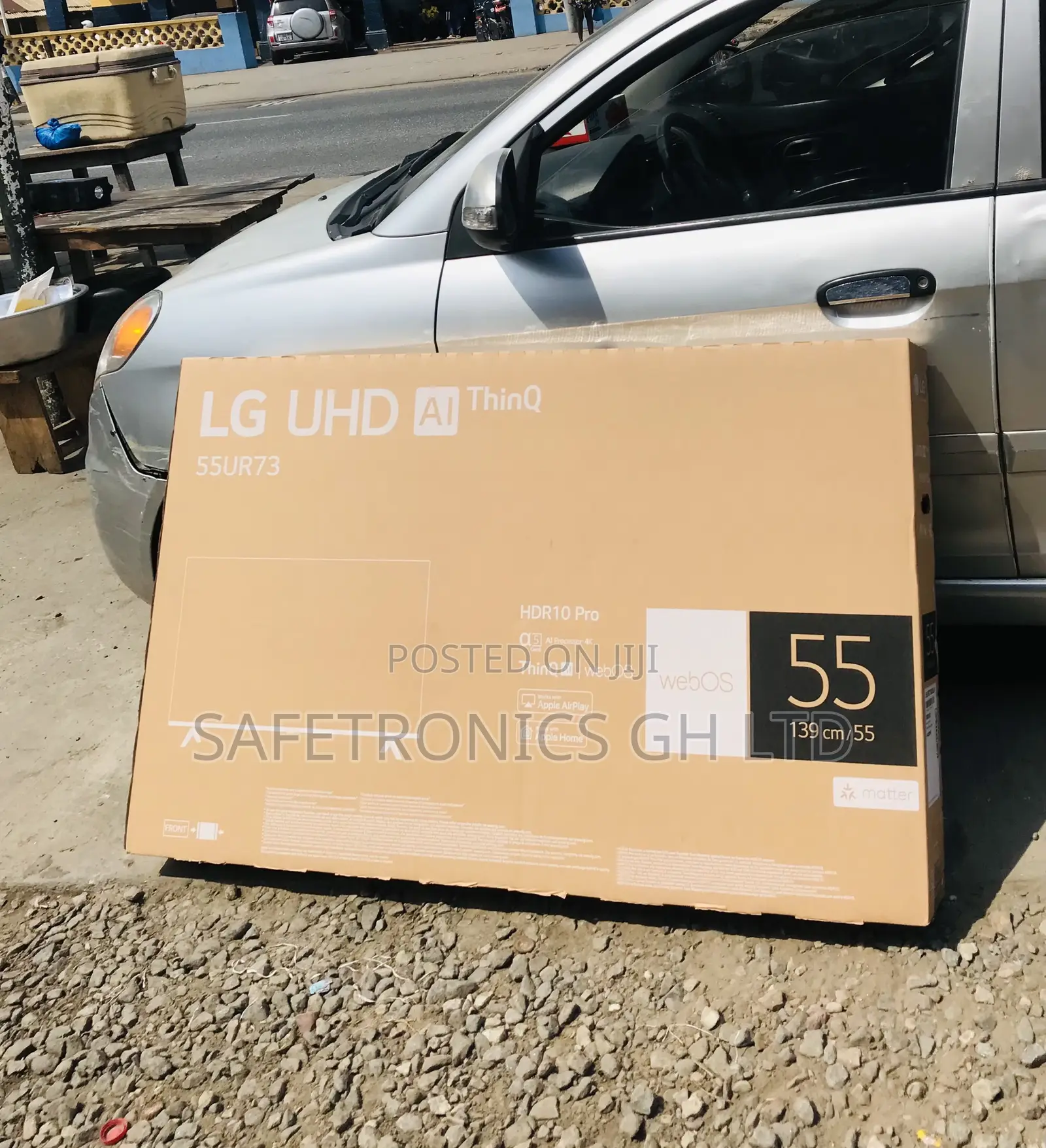 Android Clear Smartscreen Led UHD LG 55 Inch Tv