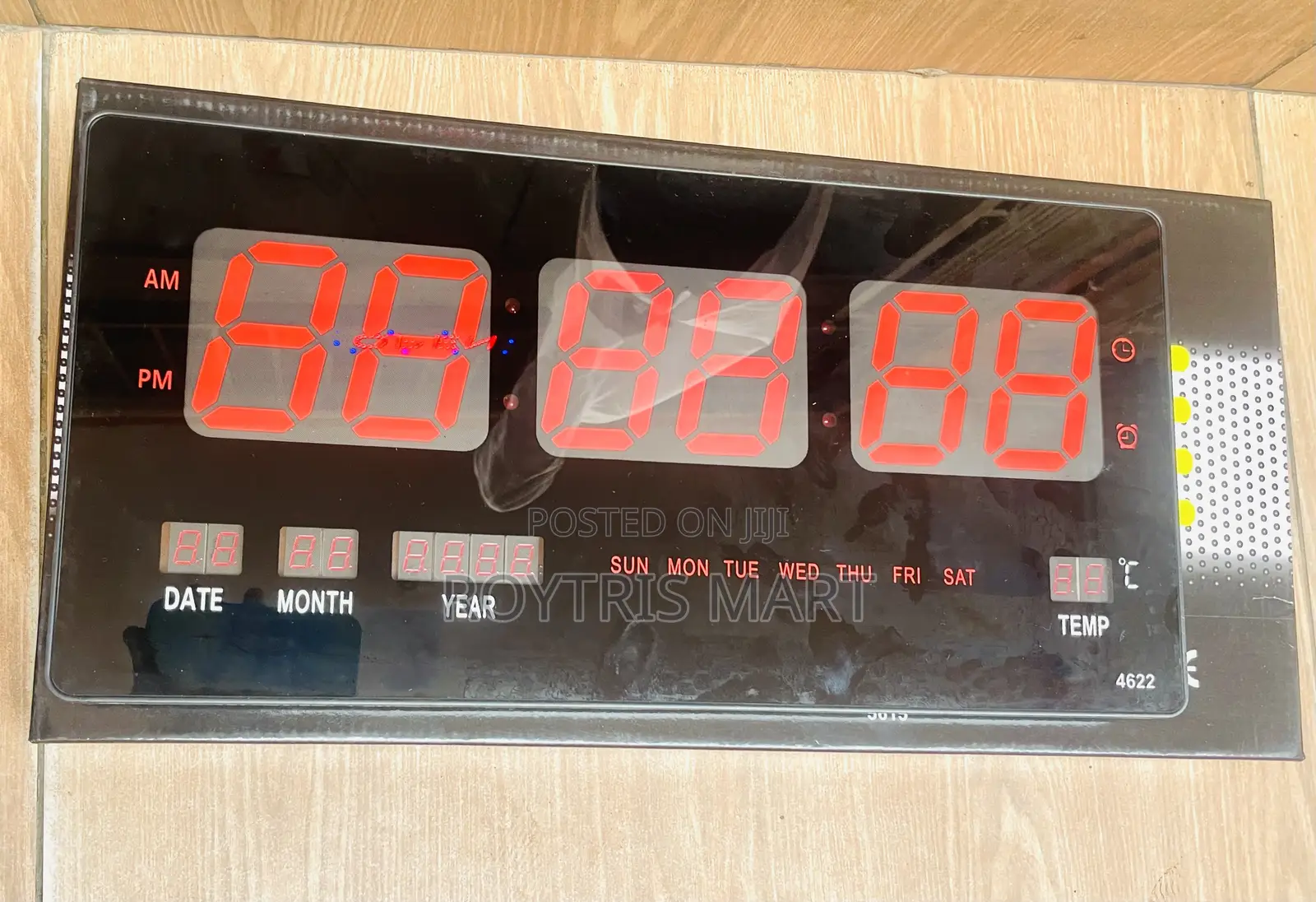 Digital Led Number Wall Clock