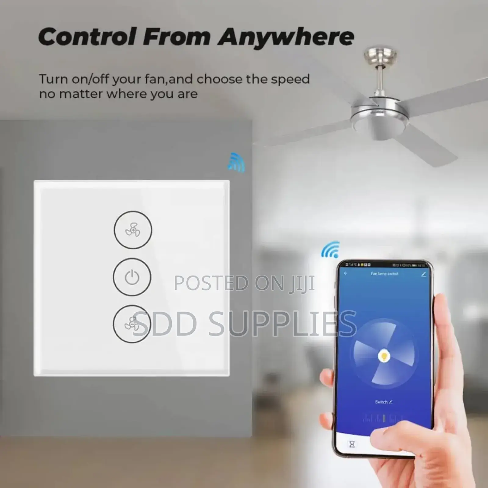 High Quality Tuya Wifi Smart Fan Switches
