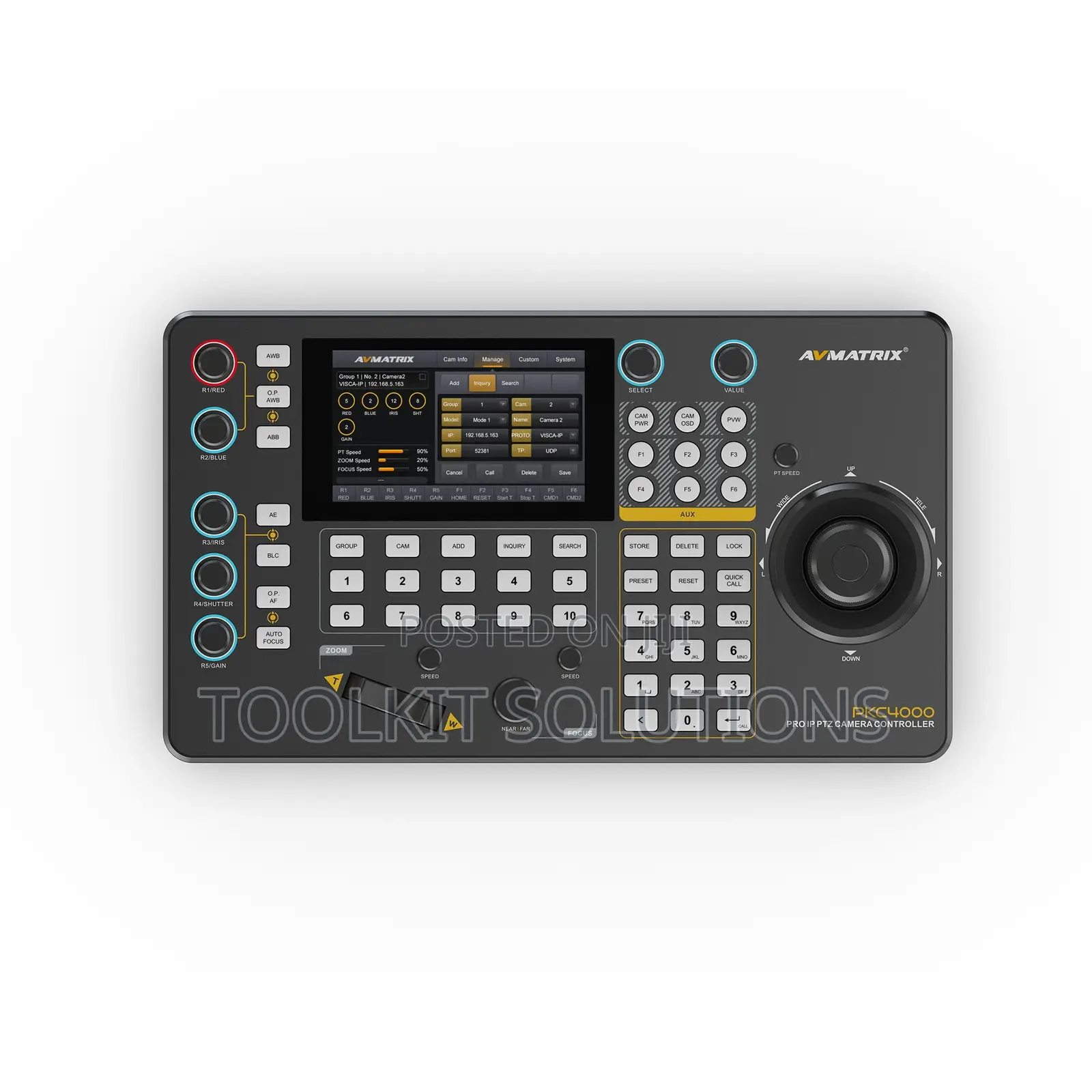 Pkc4000-Ip Serial PTZ Camera Controller
