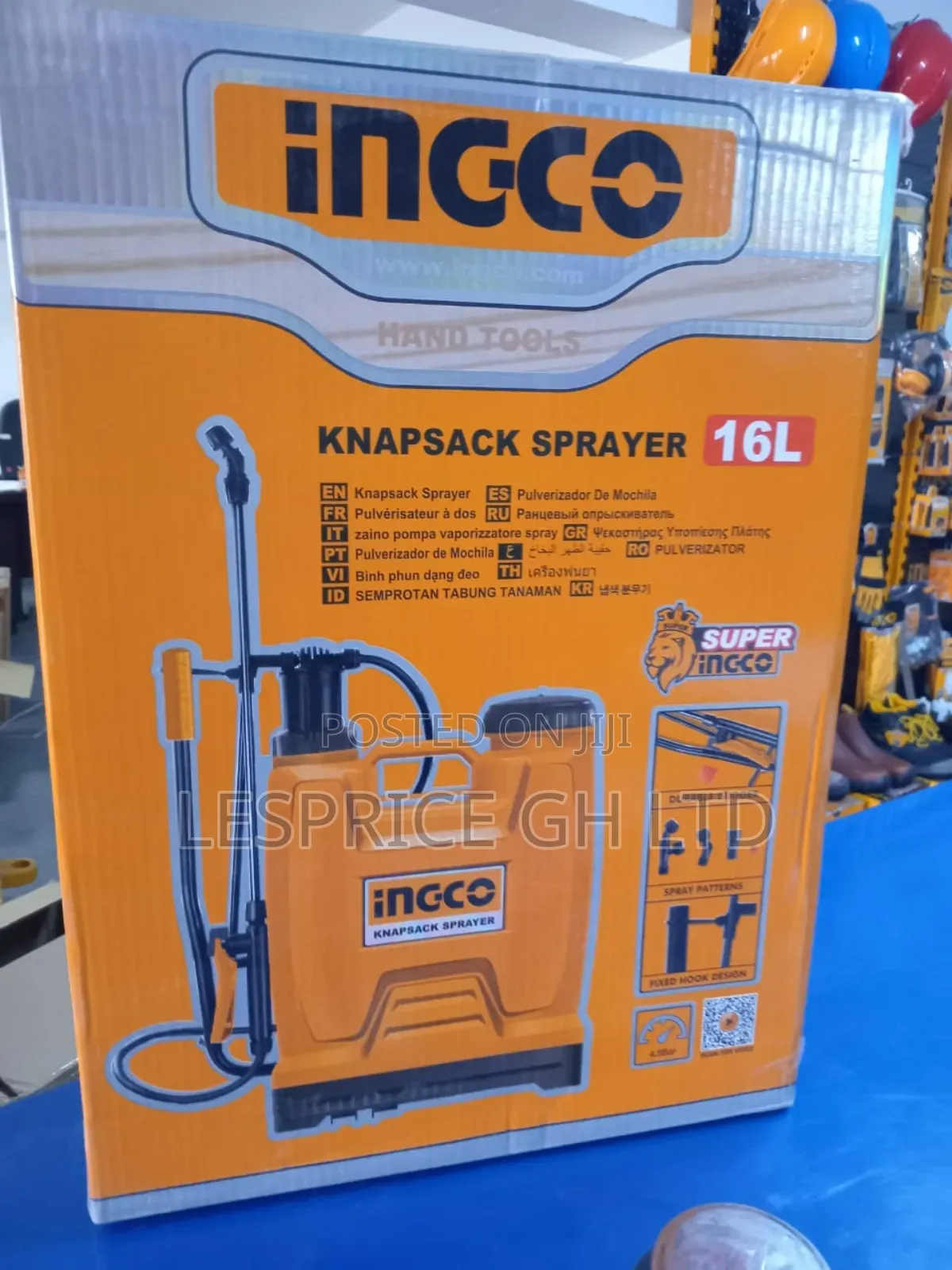 Spraying Made Easy With Ingco Knapsack Sprayer!