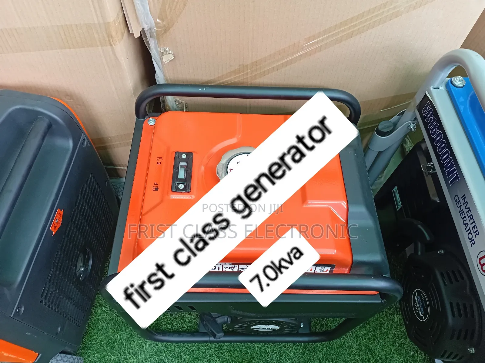 7.0kva Portable Petrol Generator With Pull Start
