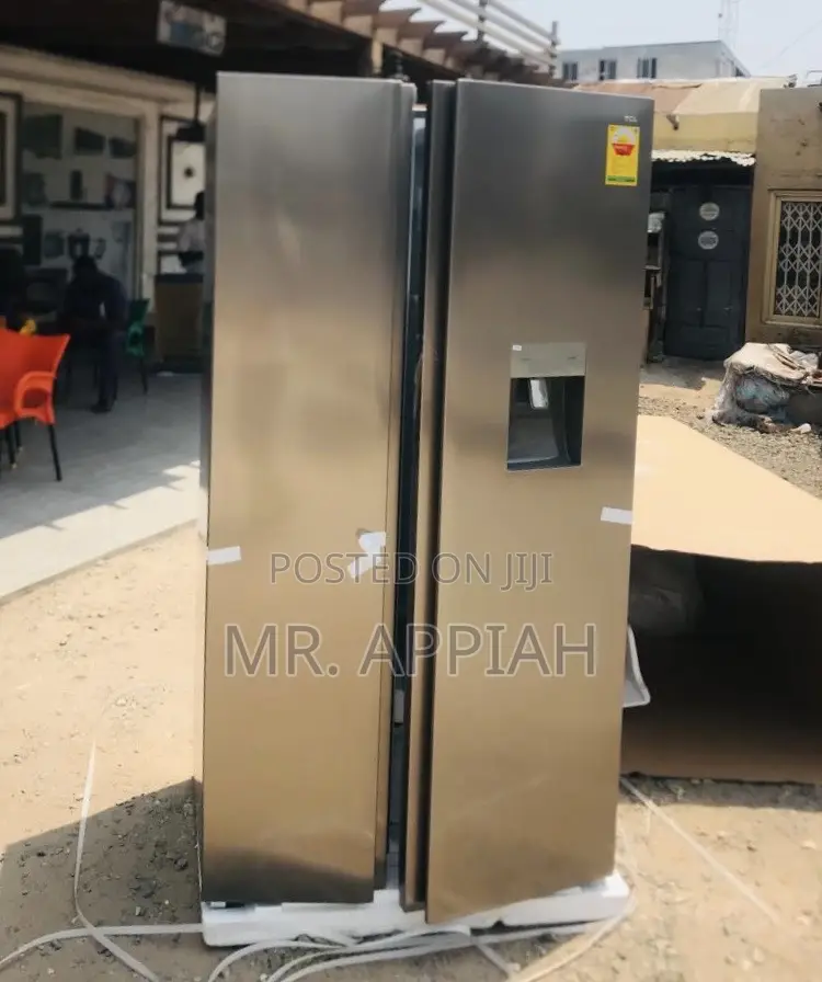 Super Chilling TCL Side by Side Electric Fridge.