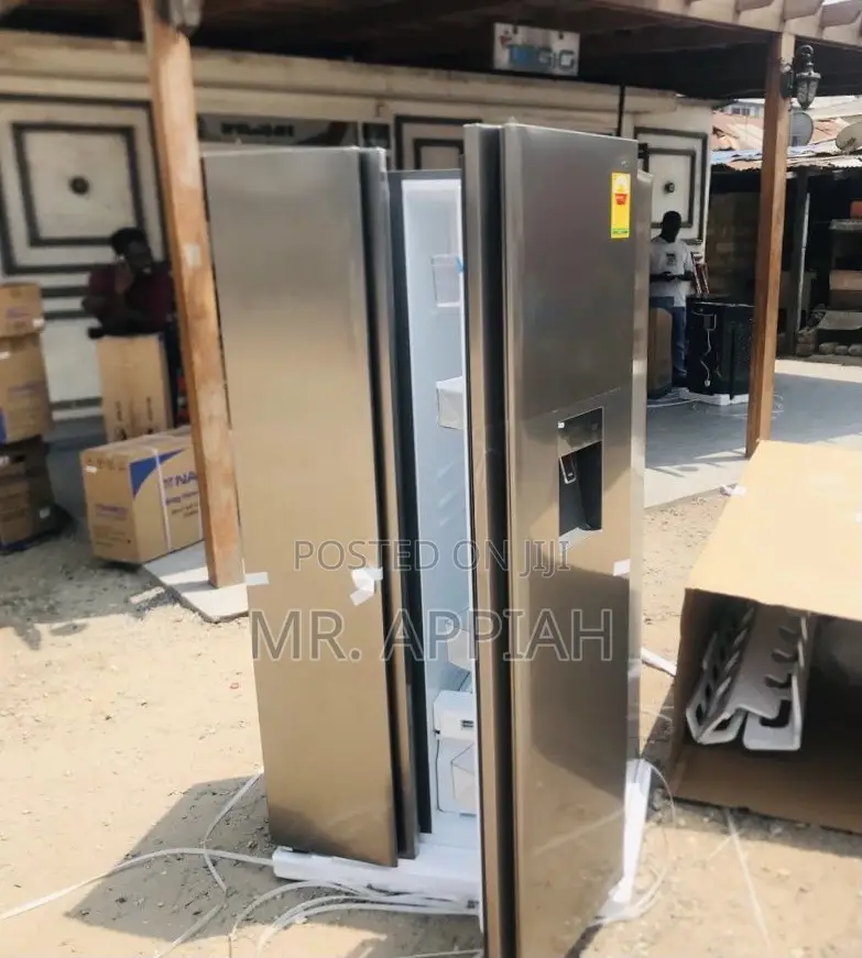 Choose Unique TCL Side by Side Electric Fridge(Silver)