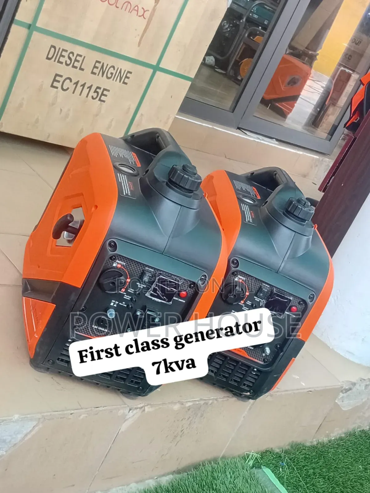 Lofty 7kva Ecool Max Petrol Inverter Generator 7kva