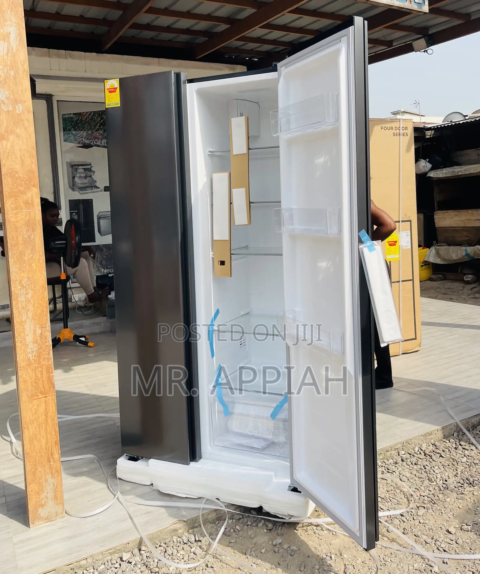 Super Cooling TCL Side by Side Fridge 