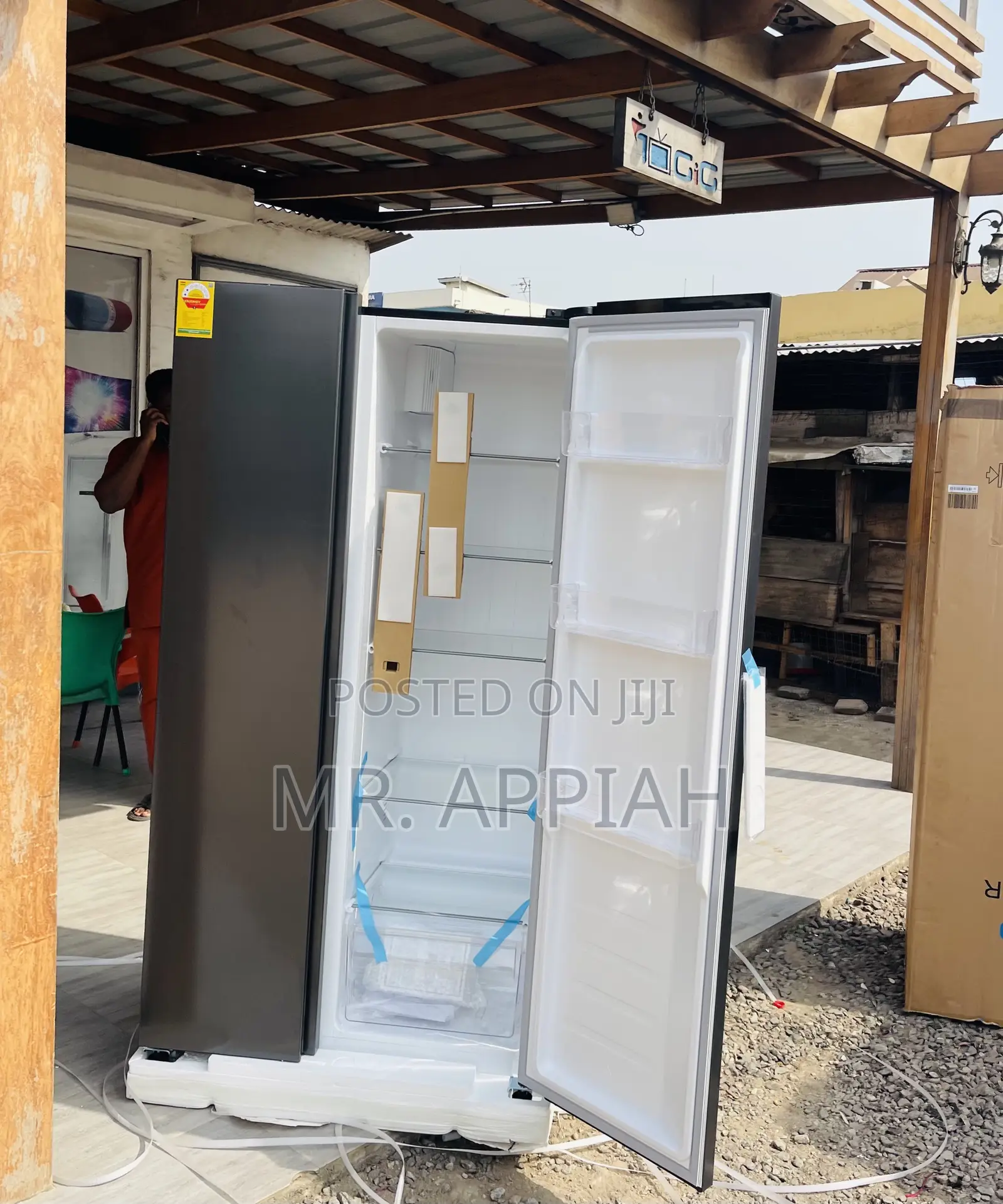 Choose Affordable TCL Side by Side Fridge(Silver) 