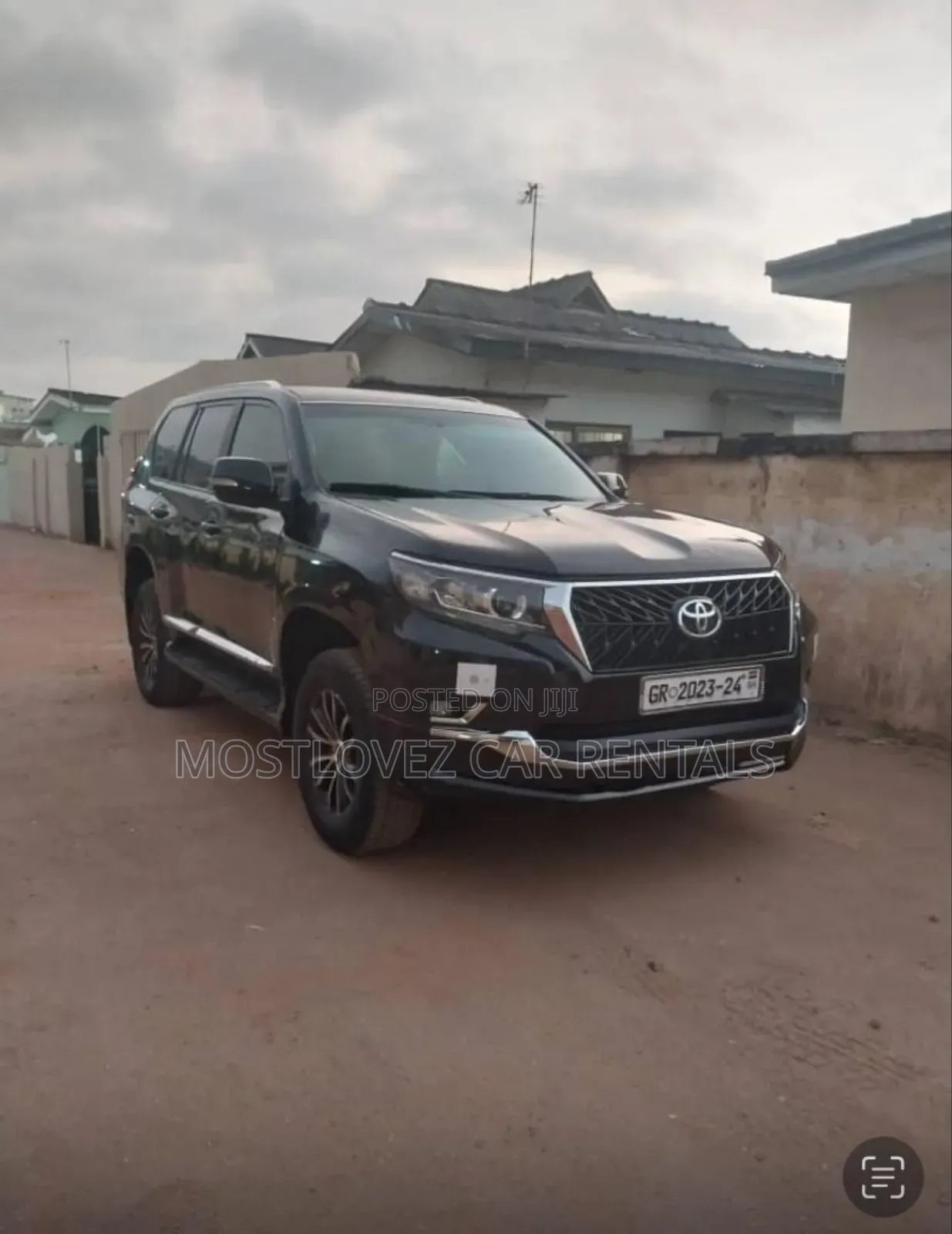 Car Rental - Prado for Rent - 4x4 for Rent in Ghana