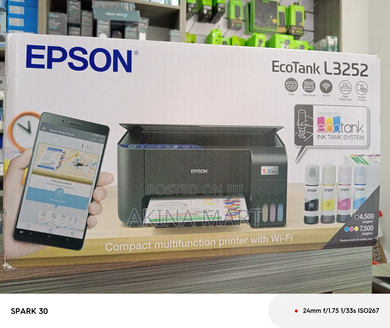 Epson Ecotank L3252 Printer