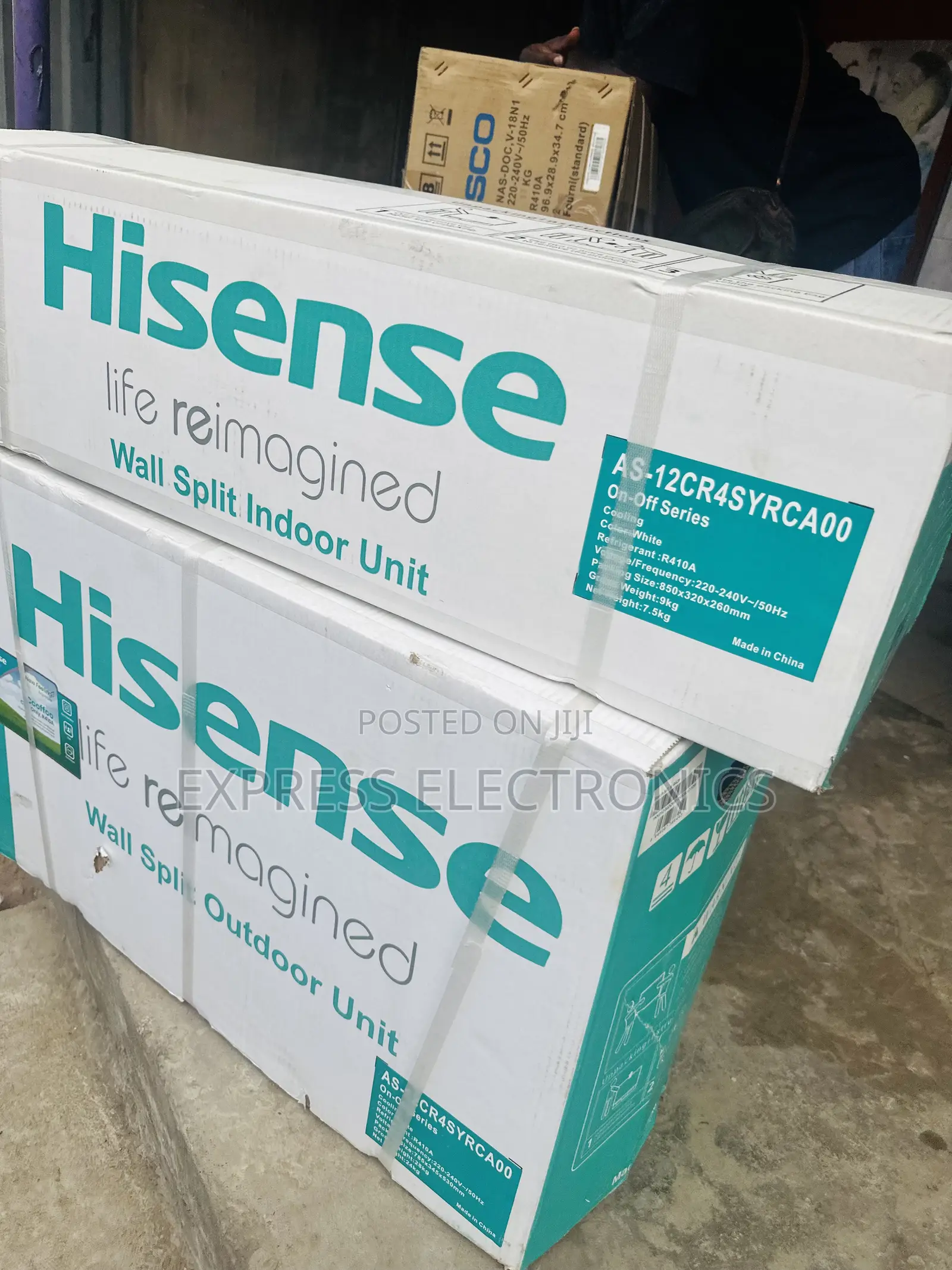 2.0hp Split R410 Gas Hisense Air Conditioner 