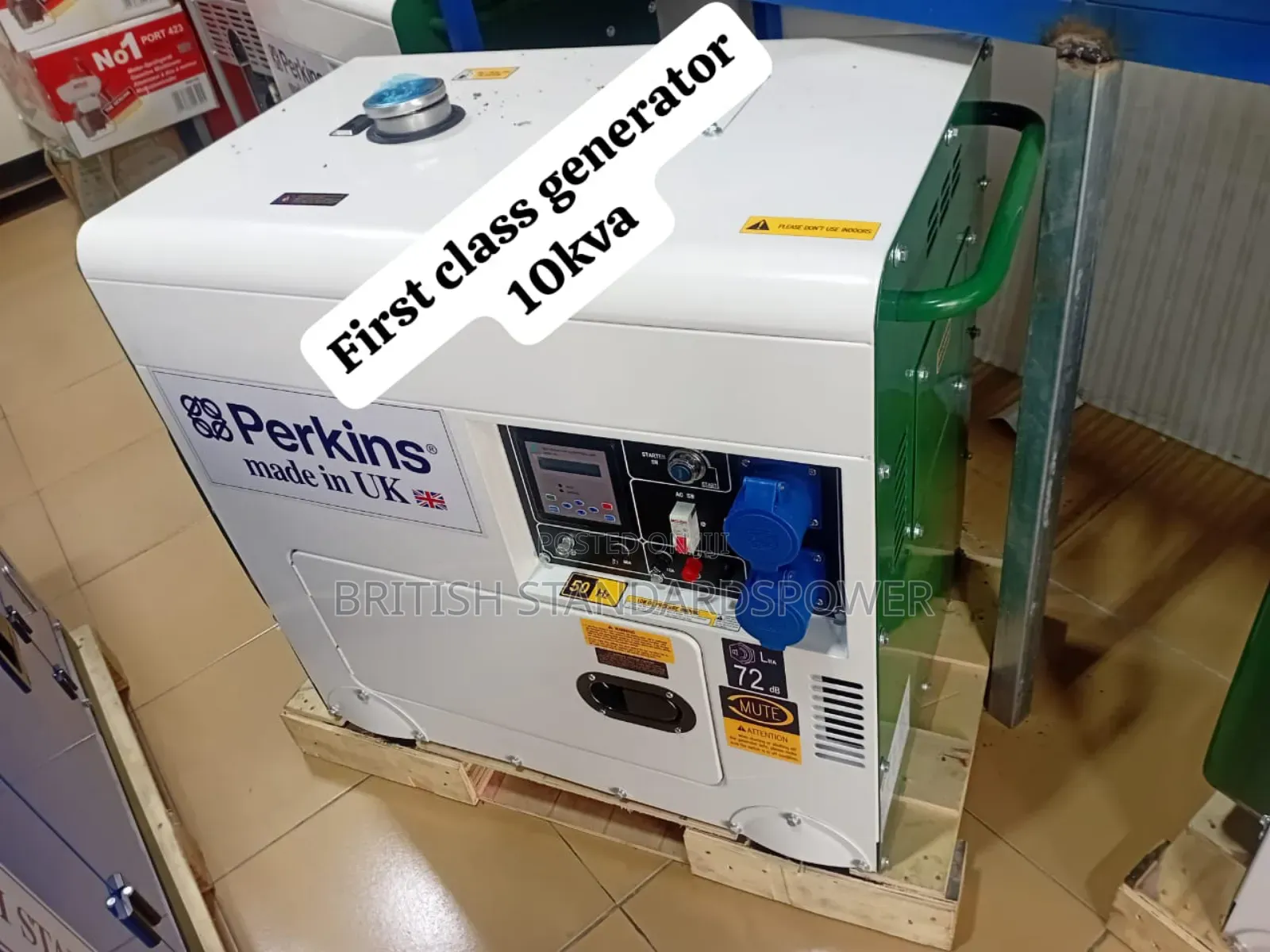 Smaller Size  Perkins Diesel Engine Generator Silent