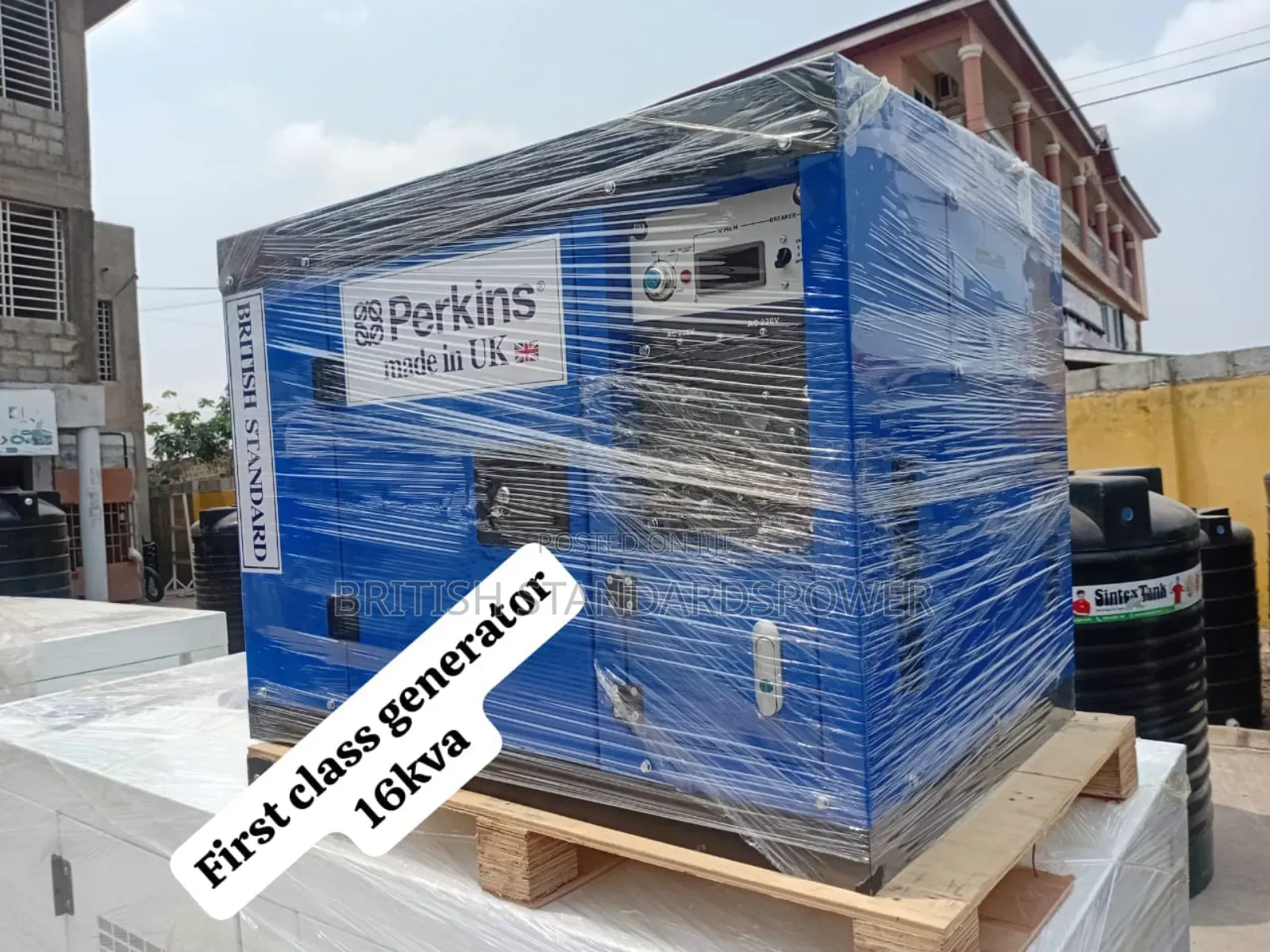 Lovely Perkins Diesel Engine Generator Silent 16kva 18000wat