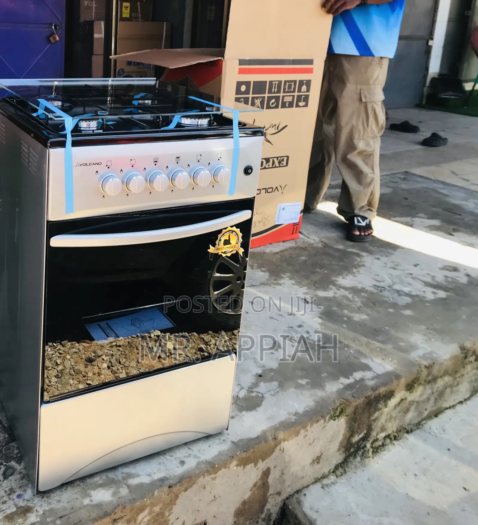 New Volcano Gas Oven 4 Euro Burner(50x50) 