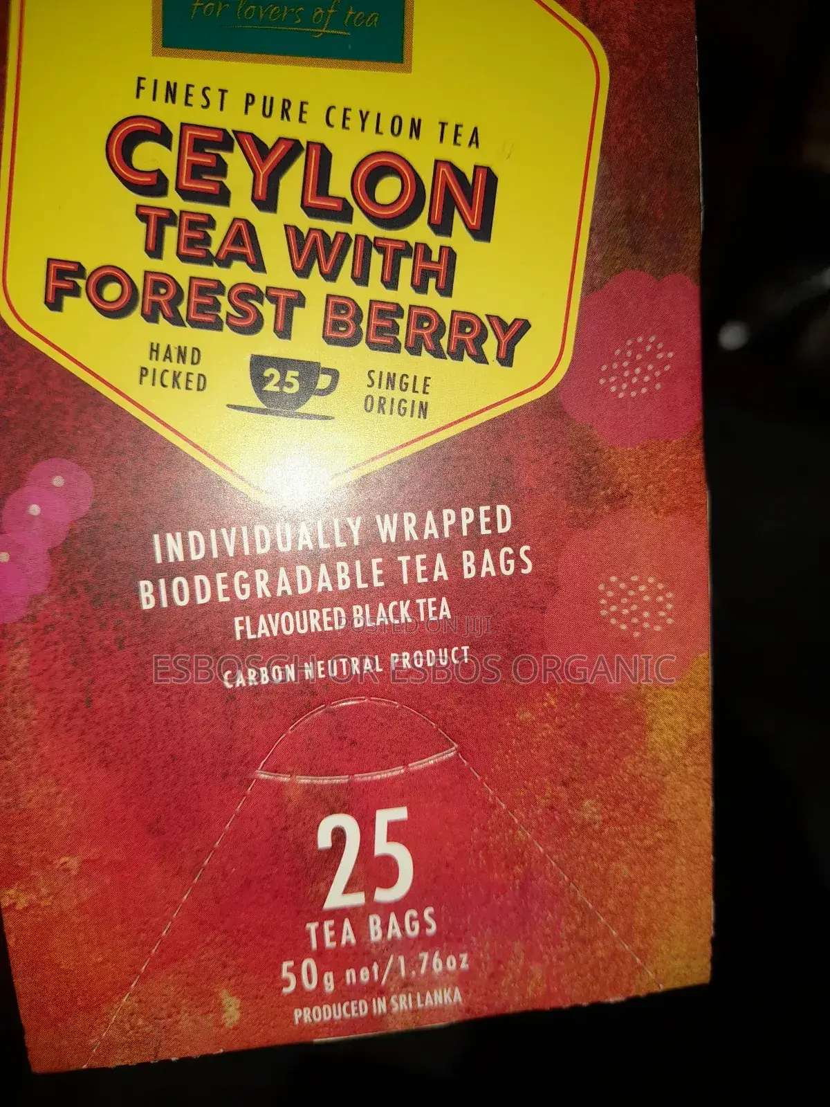 Ceylon Tea With Forest Berry