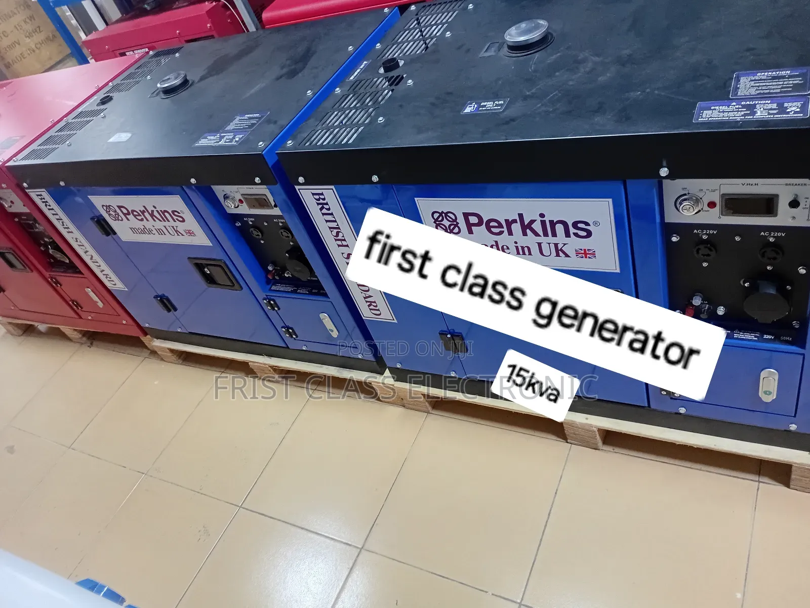 High Capacitated 15kva-16500watts Generator