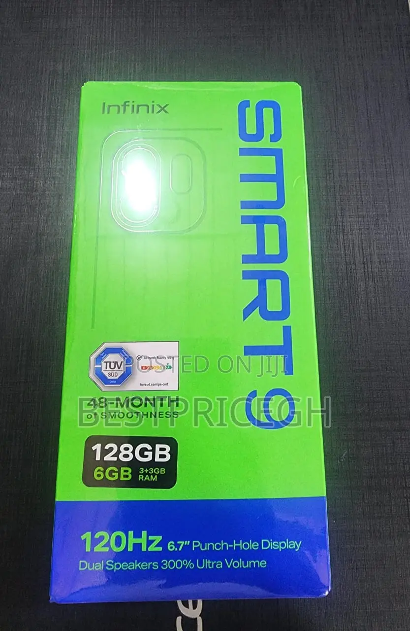 New Infinix Smart 9 128 GB Black