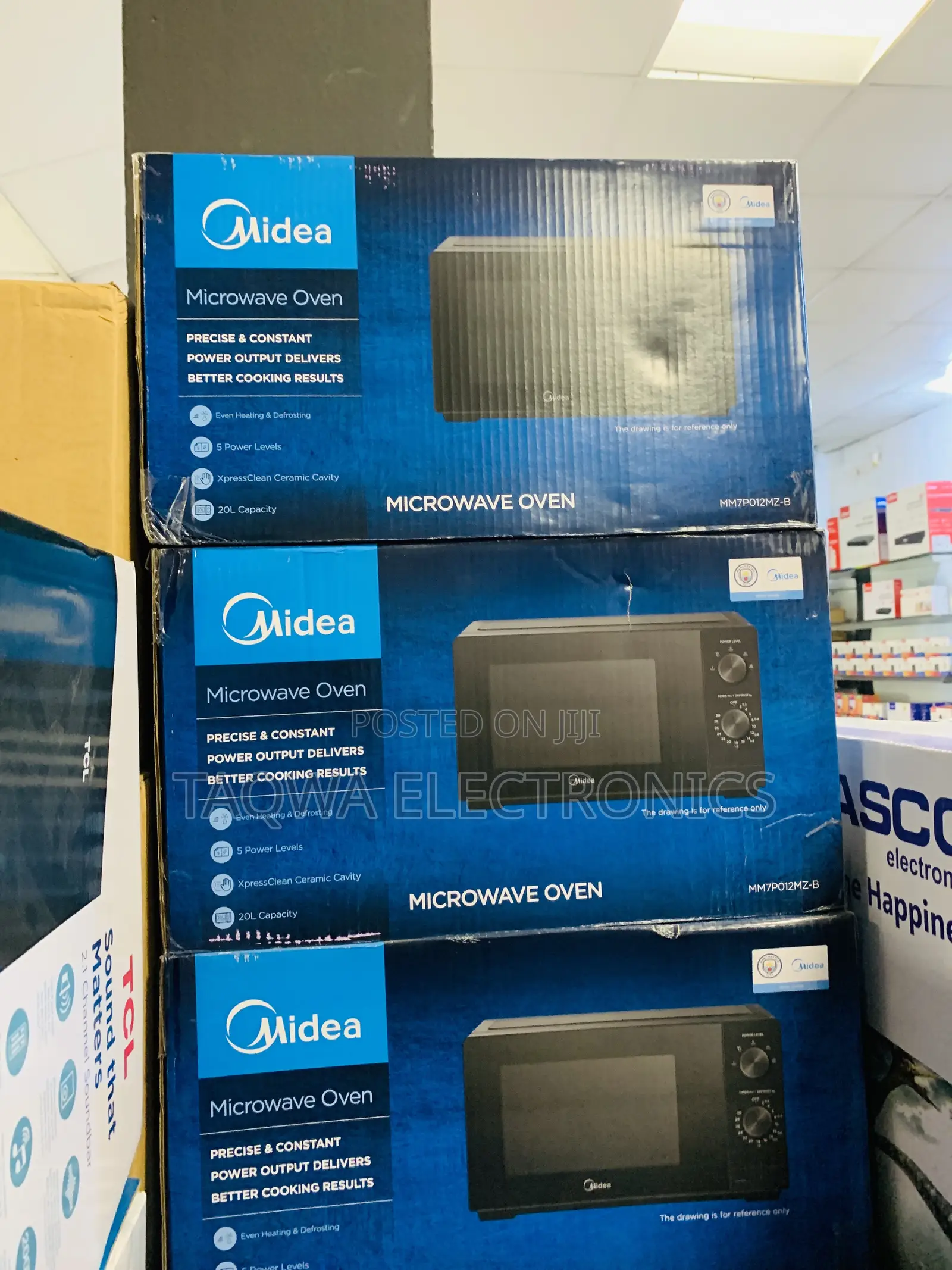 Electric Midea 20l Microwave