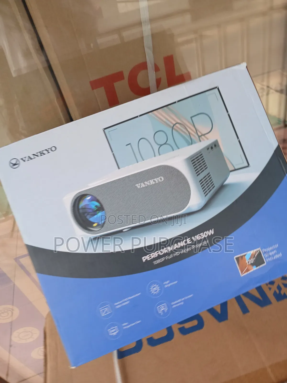 Multimedia Connectivity Vankyo Projector
