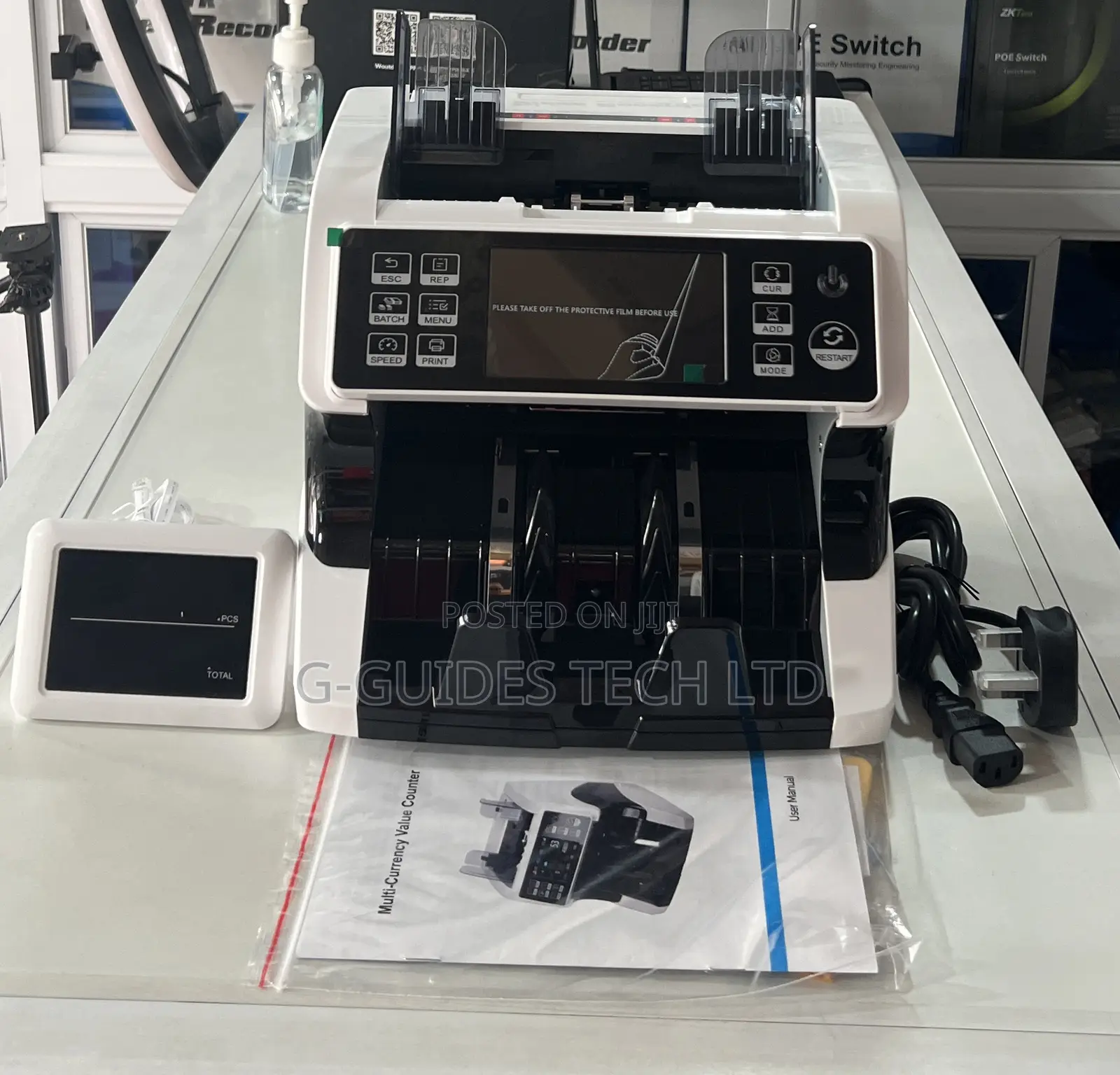 Al-920a Multi-Currency Mix Value Money Counting Machine