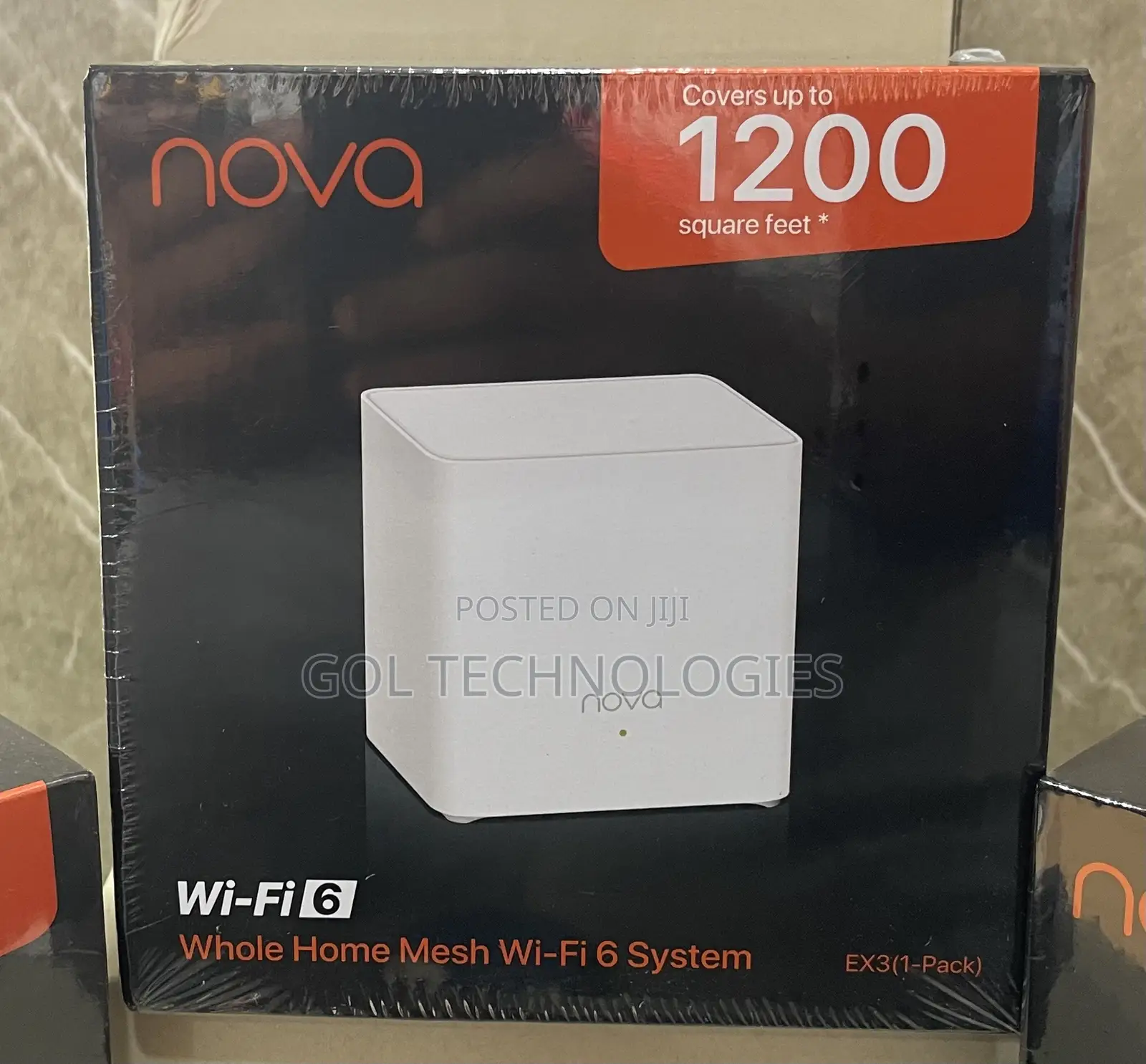 Tenda Nova Wi-Fi 6 Mesh Router 1200 Square Feet Coverage