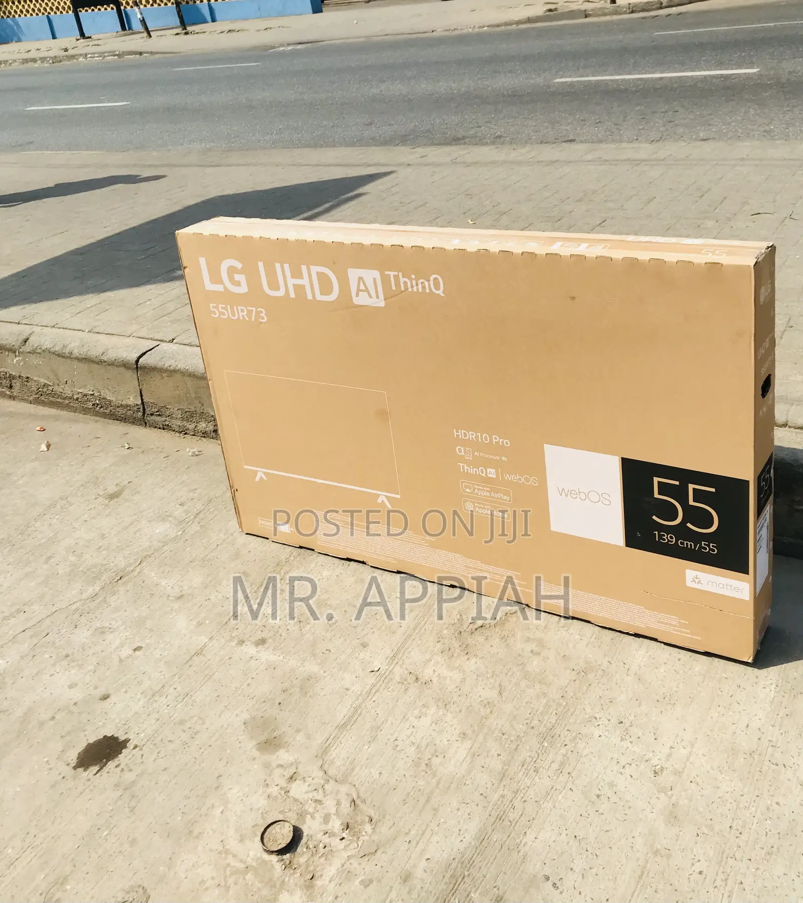 Fantastic Lg55ur73 55” Uhd Smart Screen Tv(Black).