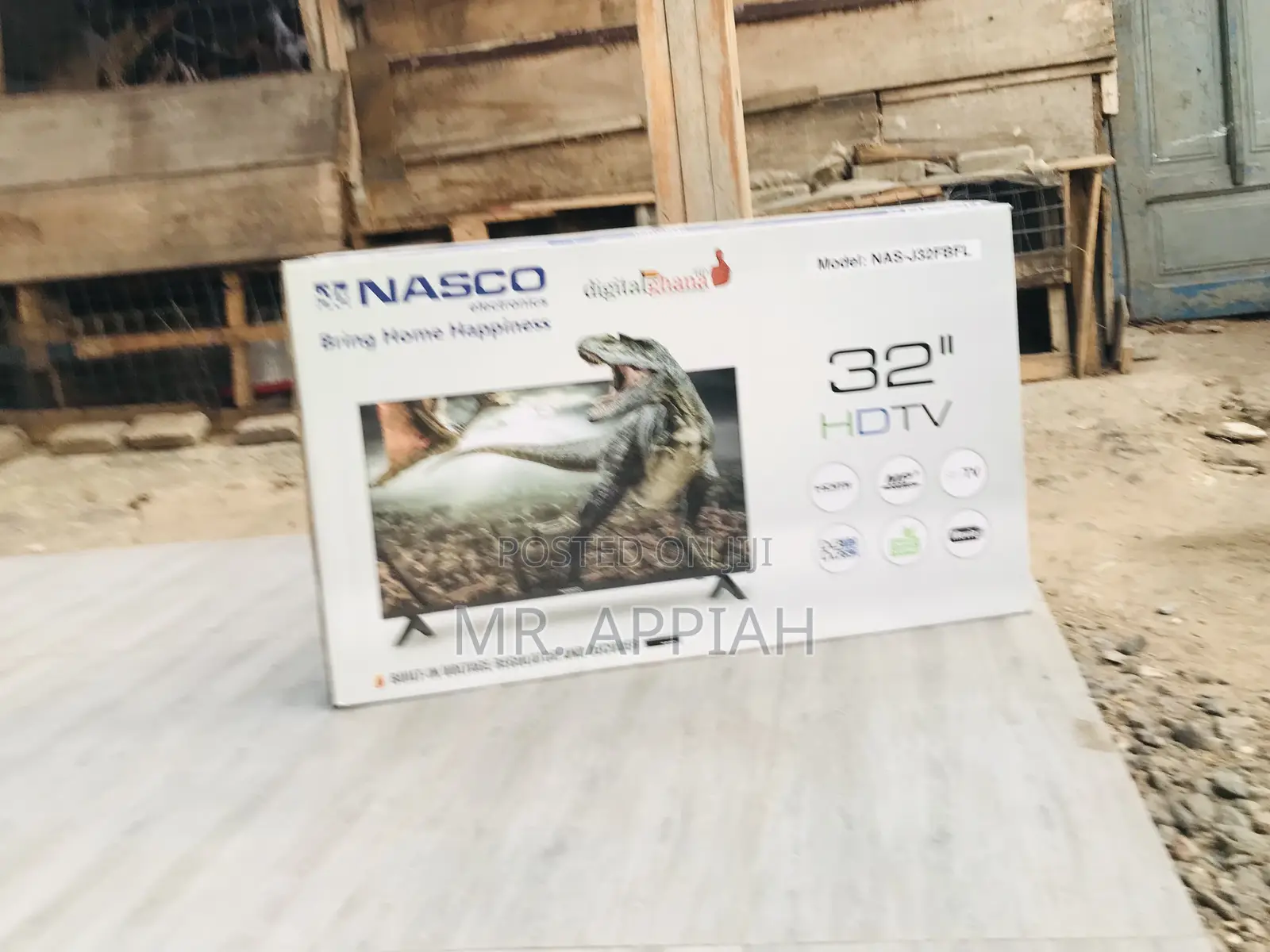 Unique Nasco 32 Inch Full Hd Digital Satellite Television.