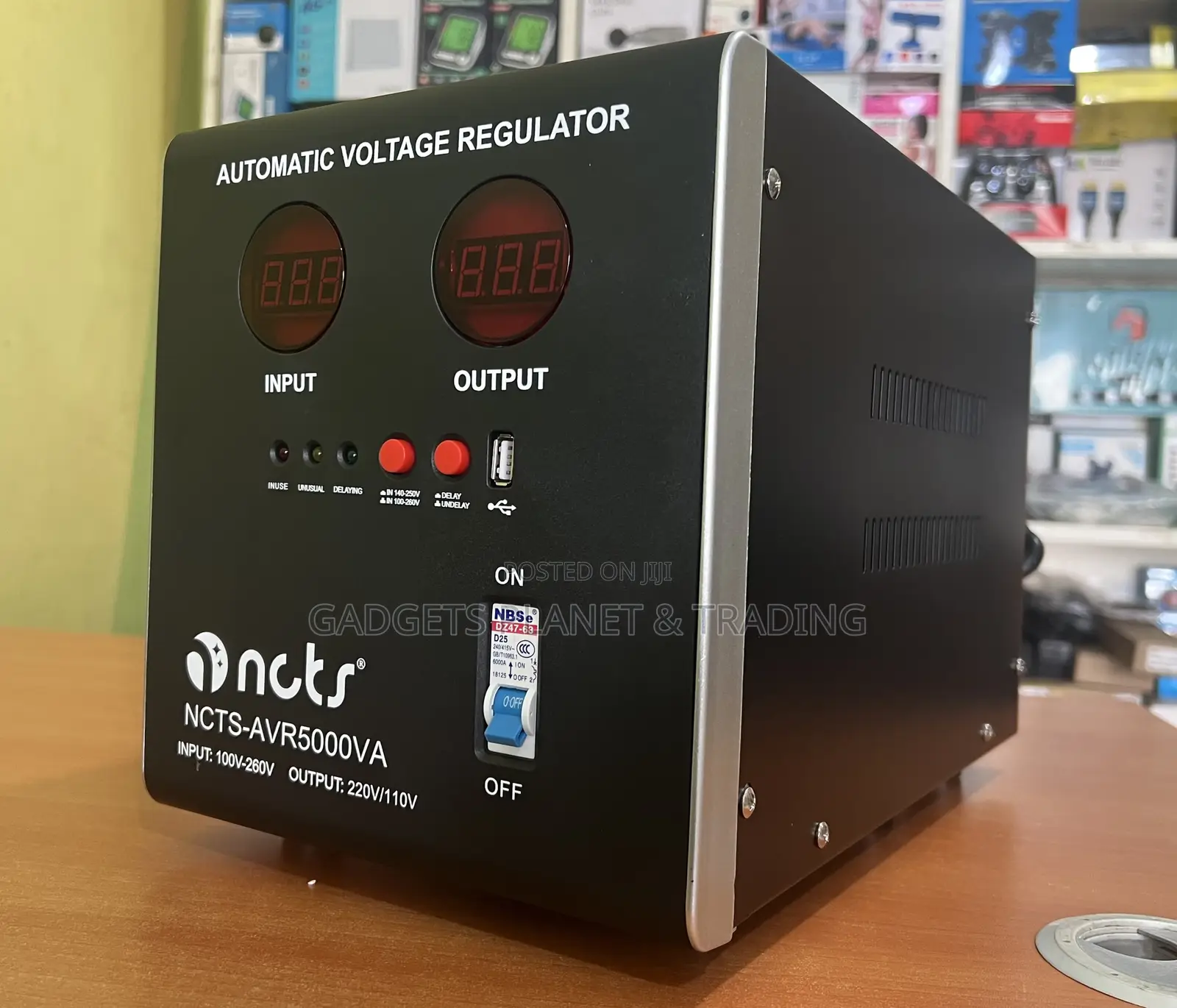 NCTS Avr 5000va Automatic Voltage Regulator 5000va - 5kva