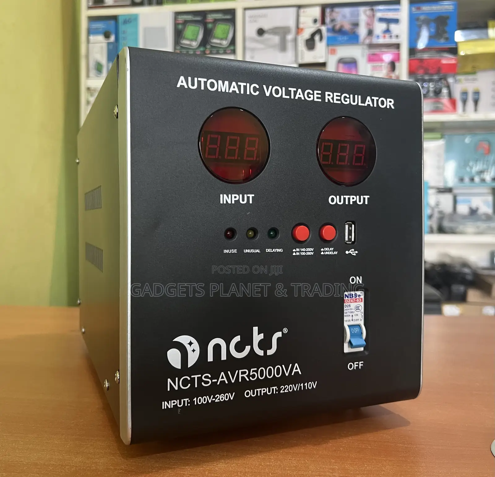 NCTS Avr 5000va Automatic Voltage Regulator 5000va - 5kva