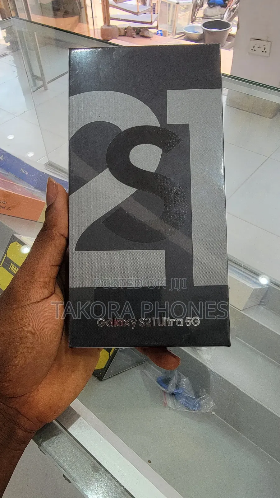 New Samsung Galaxy S21 Ultra 5G 128 GB Black