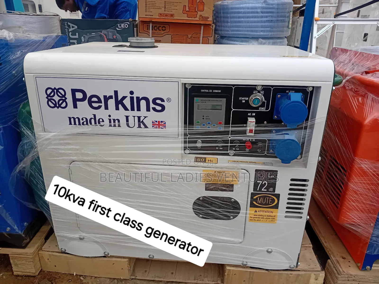 High Rated Engine Generator 10kva Perkins