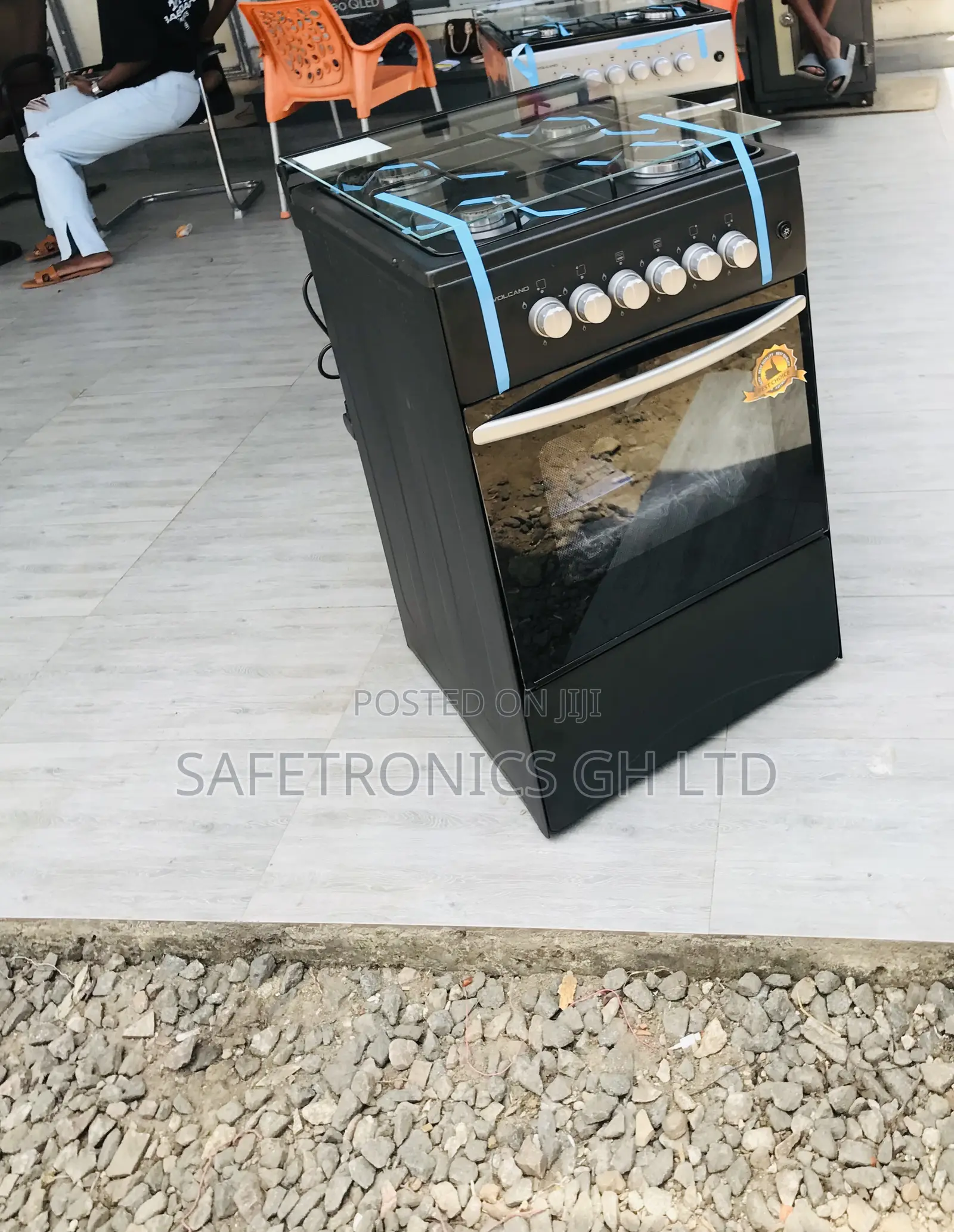 Shop Perfect Volcano 50/50 4 Gas Cooker Oven