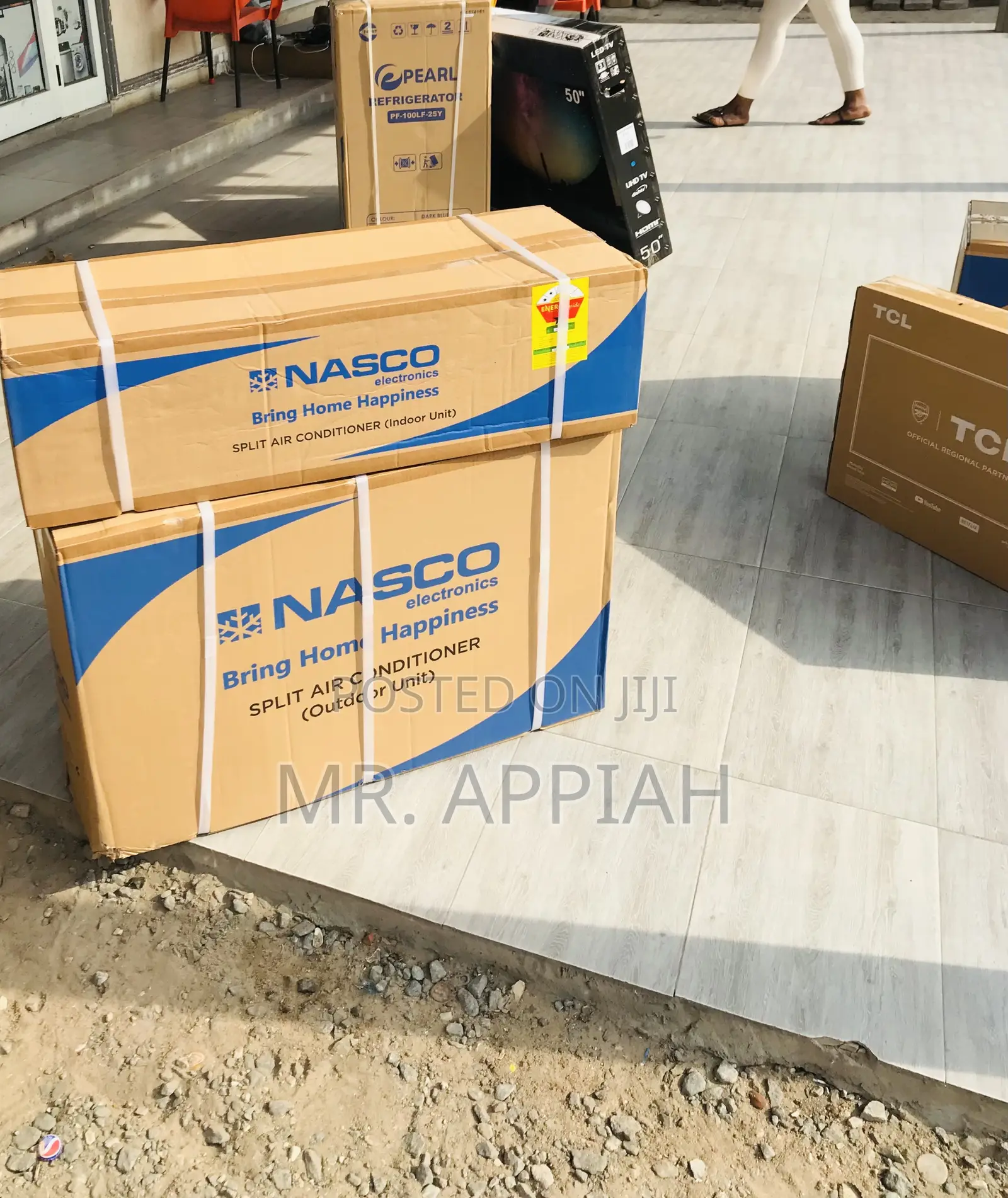 Latest Nasco 1.5hp Non Inverter Electric Ac(R410 Gas).