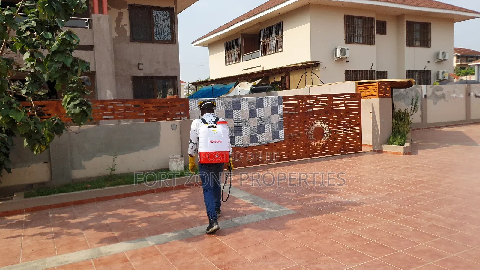 Tema Industrial Areas Fumigation With Cleantex