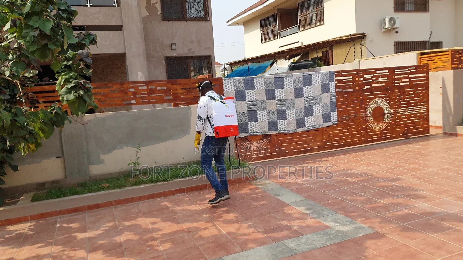 Tema Industrial Areas Fumigation With Cleantex
