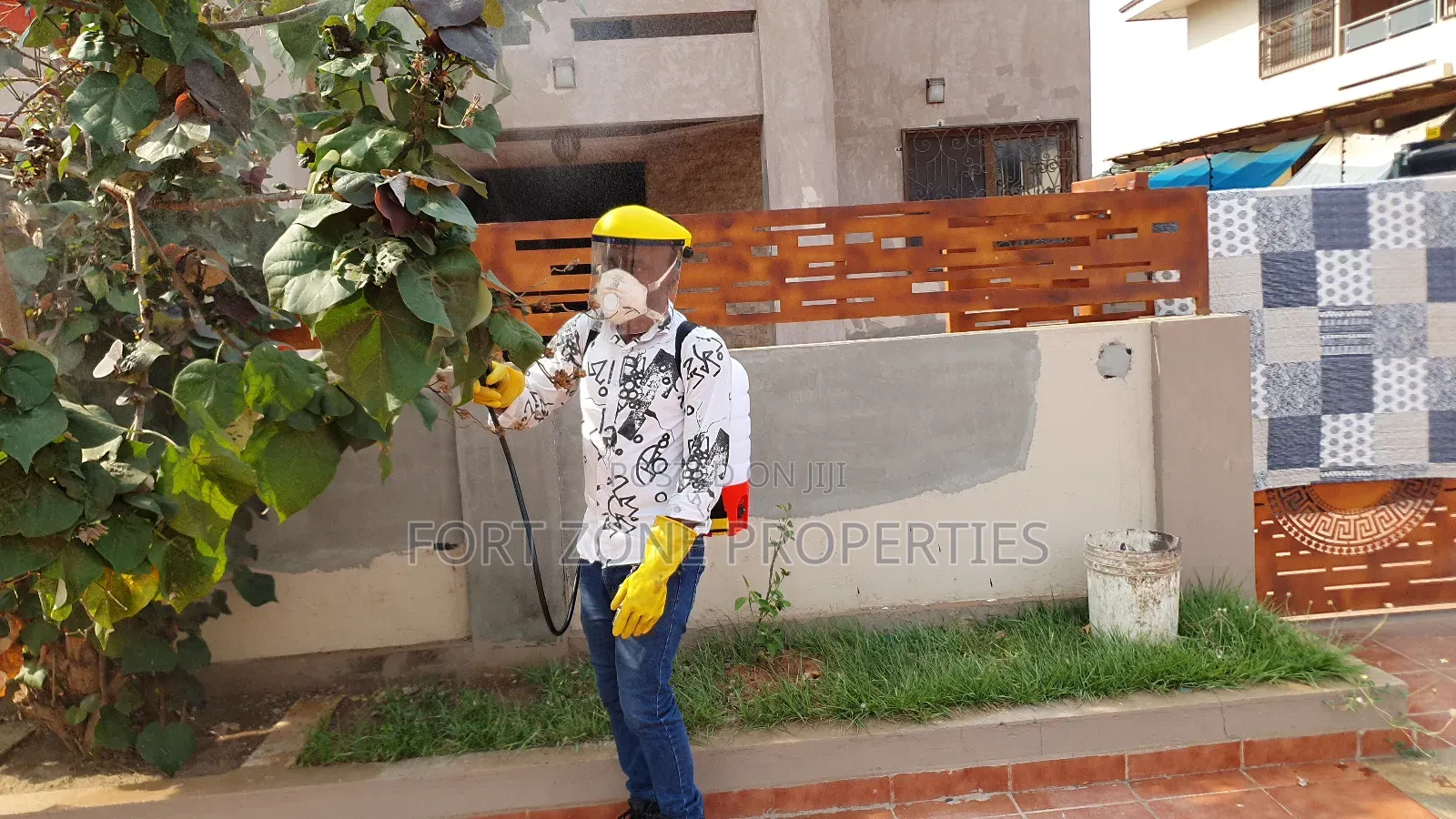 Tema Industrial Areas Fumigation With Cleantex