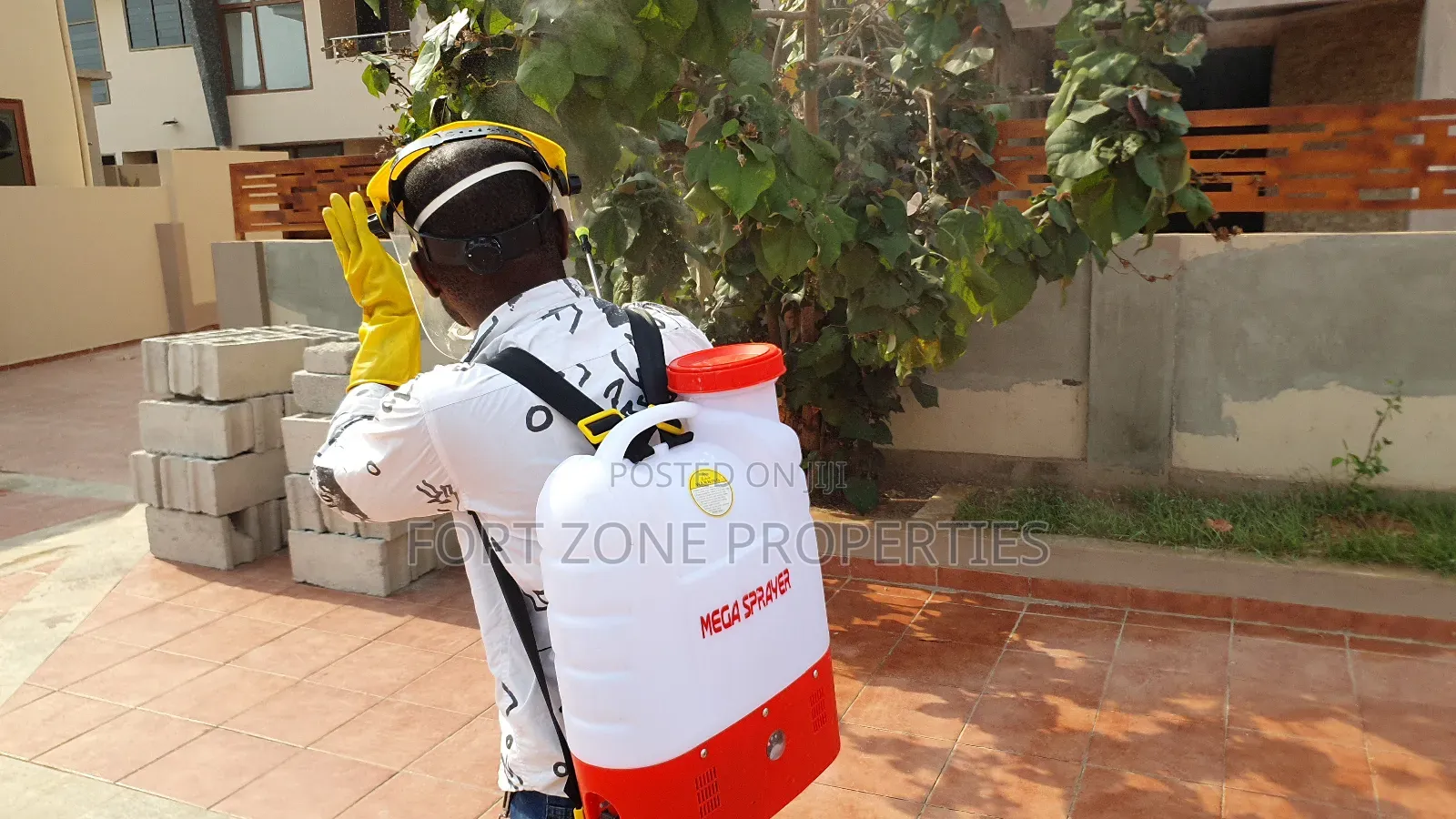 Tema Industrial Areas Fumigation With Cleantex
