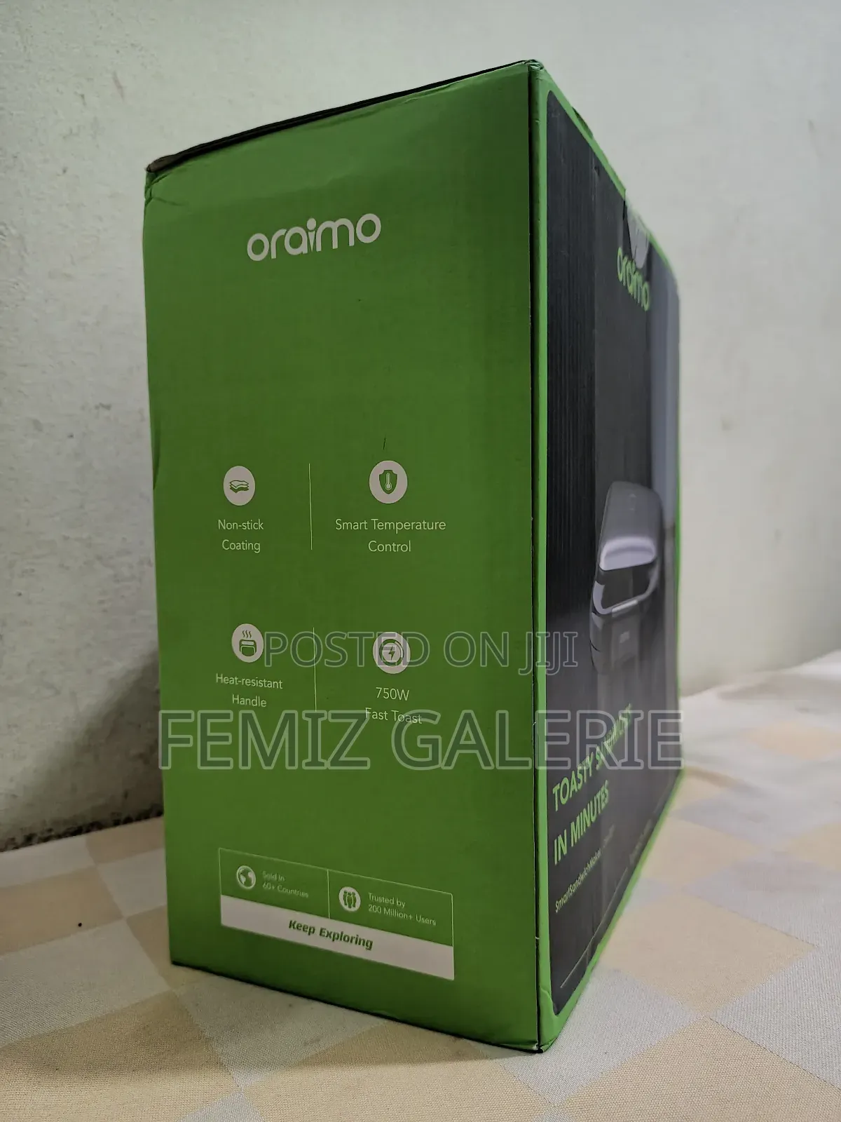 Oraimo Smart Sandwich Maker 750w