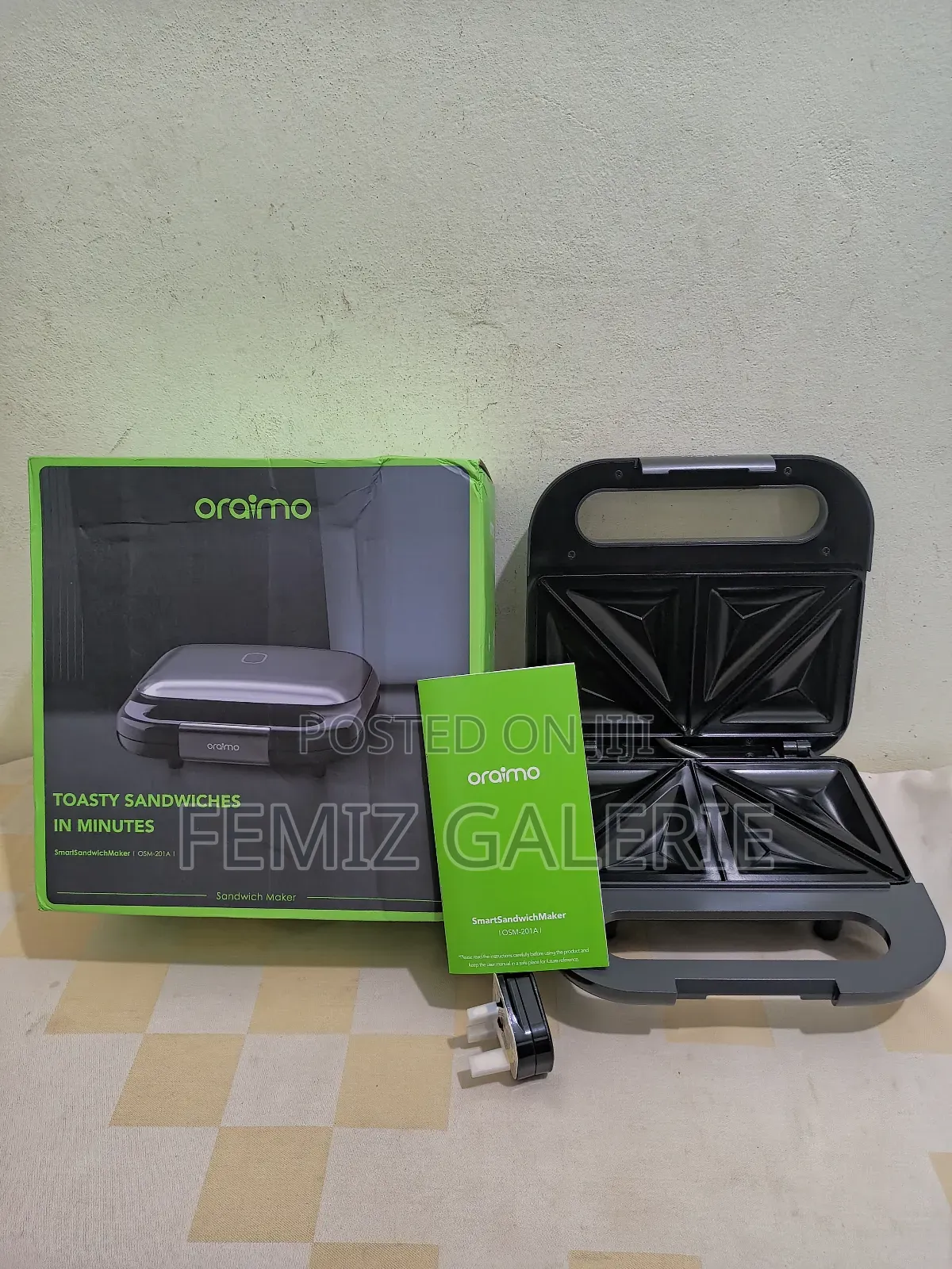 Oraimo Smart Sandwich Maker 750w