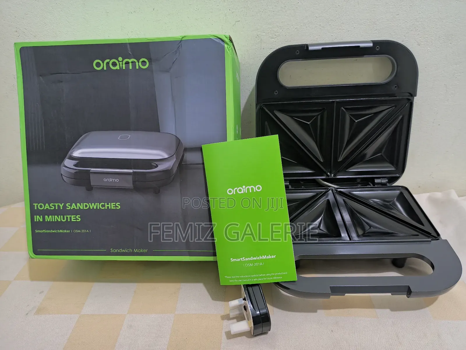 Oraimo Smart Sandwich Maker 750w