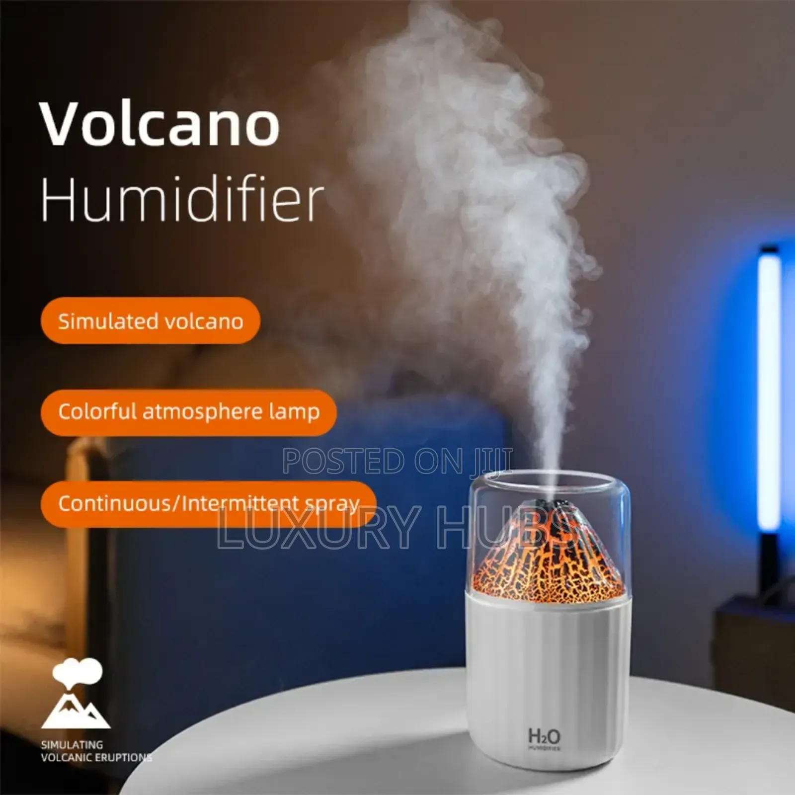 Humidifier (Ultrasonic Volcano Humidifier)