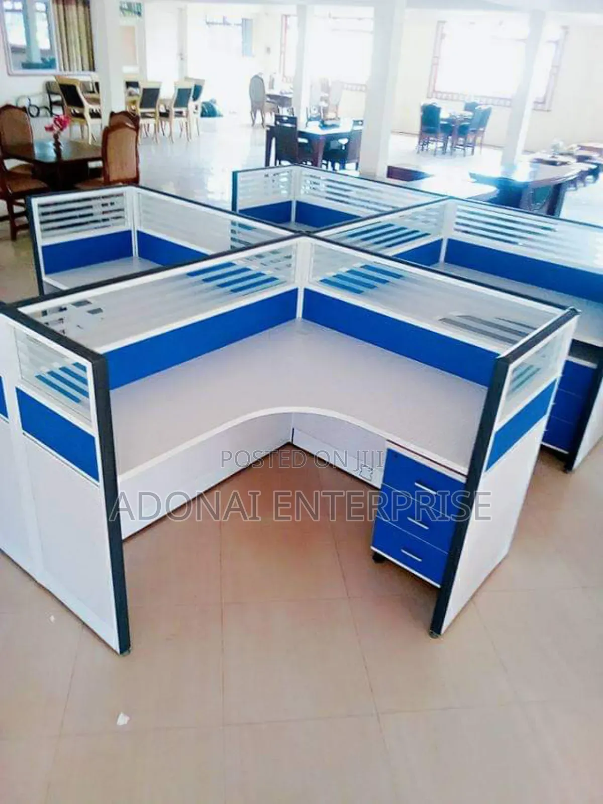 4in1 Workstation Square Shape Bvu84