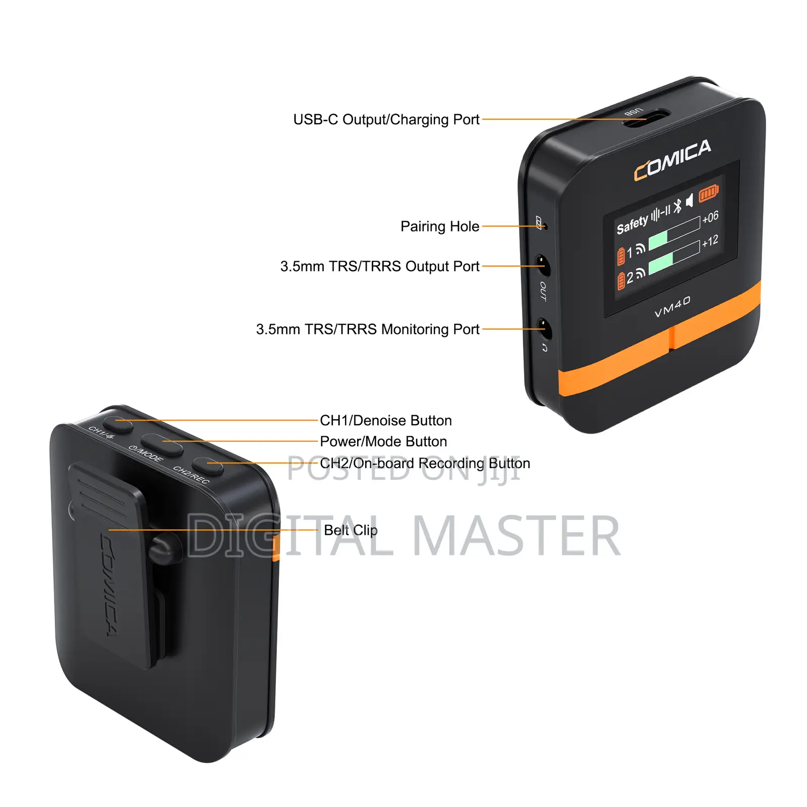 Comica Audio Vm40 Wireless Shotgun Microphone System
