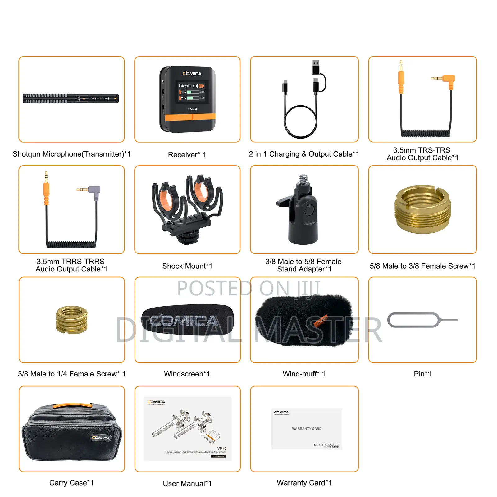 Comica Audio Vm40 Wireless Shotgun Microphone System