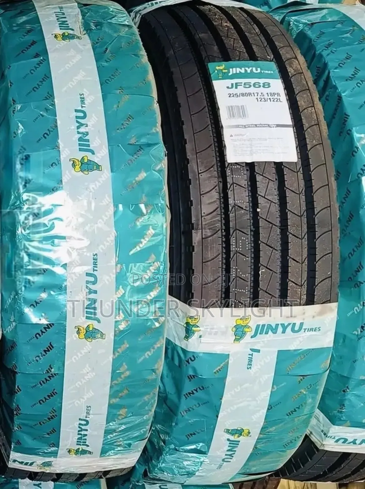 225/80r17.5 Tire Jinyu Smooth Hd Tyre
