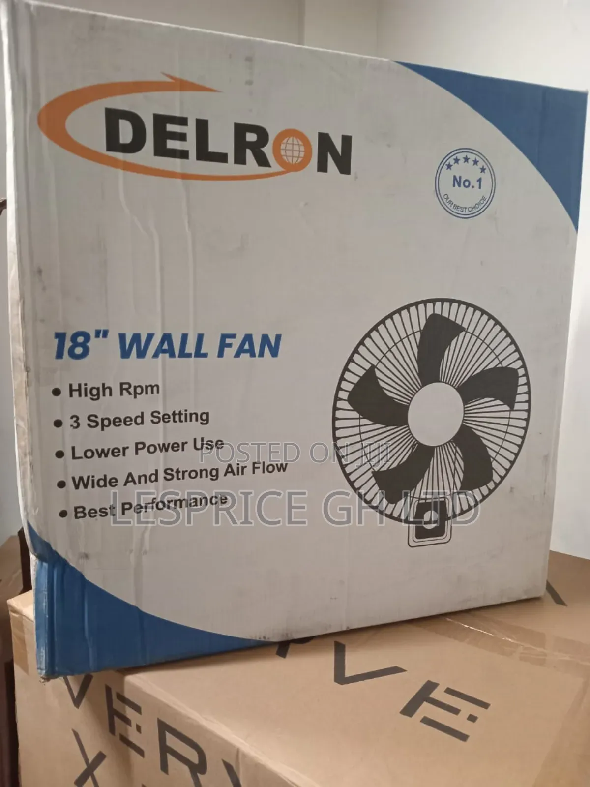 Perfect for Every Room - Delron Wall Fan
