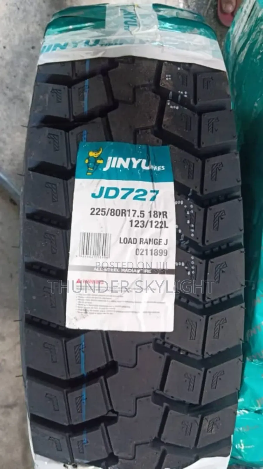 225/80r17.5 Tire Jinyu Rough Hd All Terrain Tire