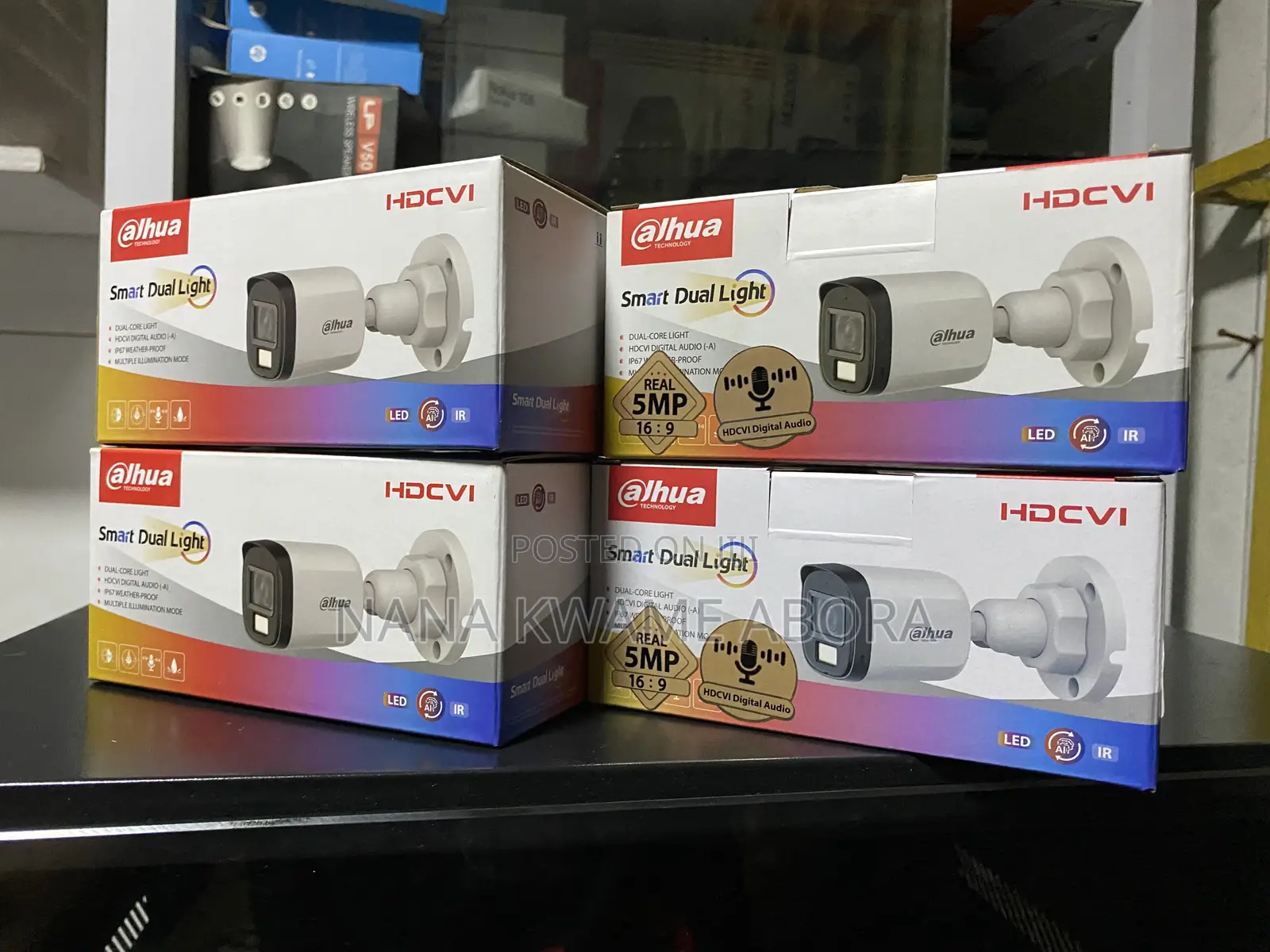 Dahua Bullet Camera 5mp Smart Dual Light With Audio