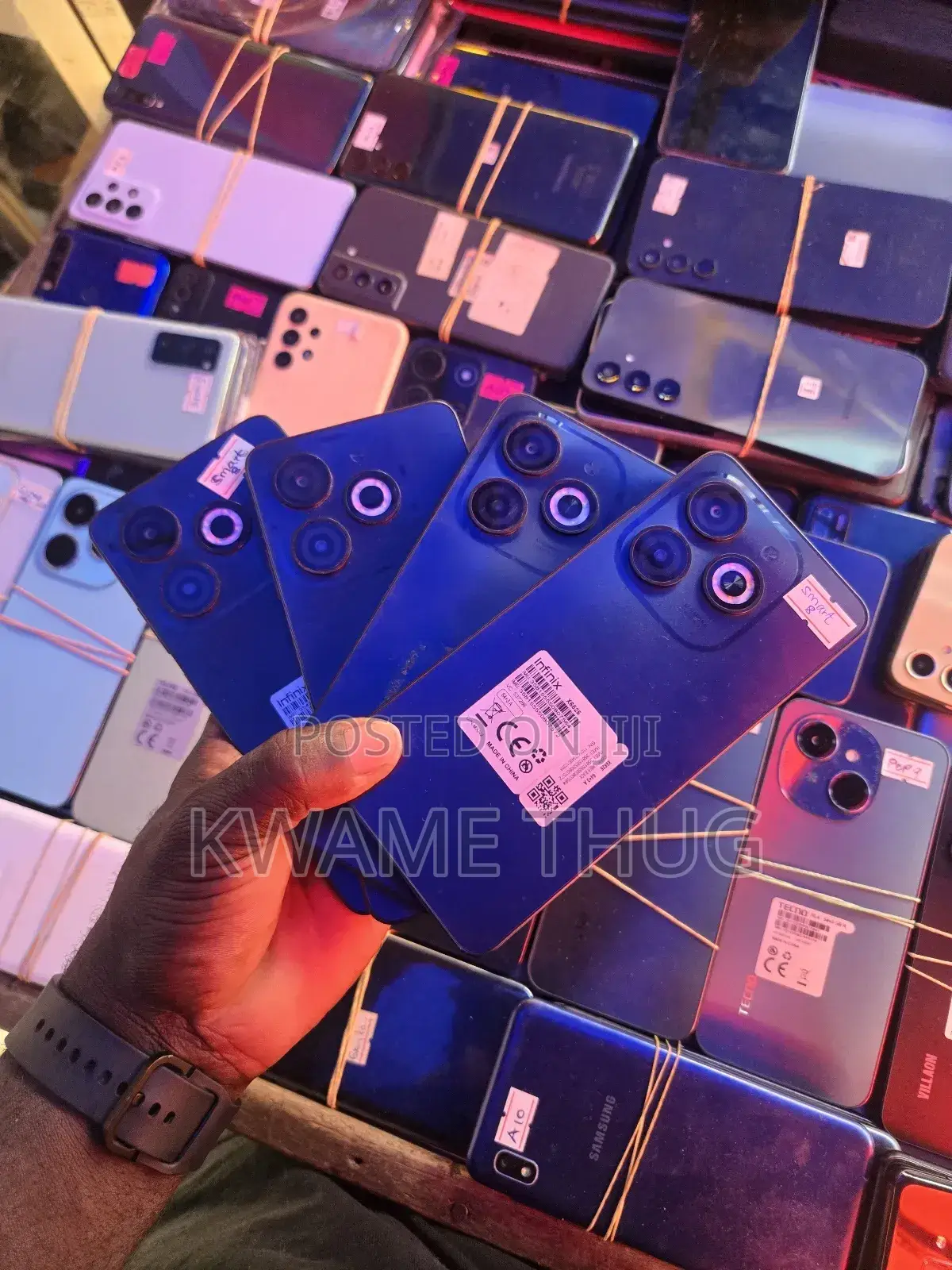 New Infinix Smart 8 64 GB Black
