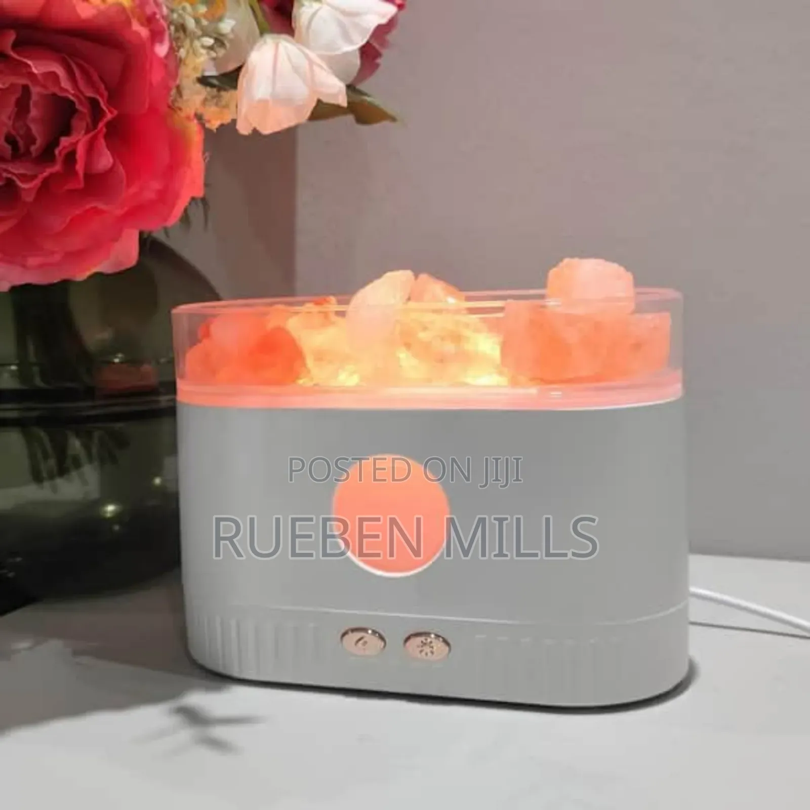 Ultra-Quite Salt Lamp Oil Fragrance Diffuser Humidifier